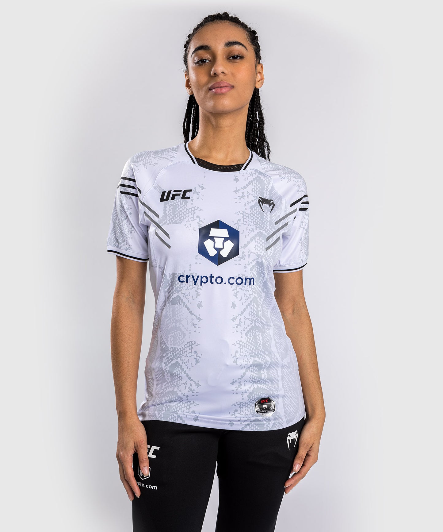 UFC Adrenaline by Venum Authentic Fight Night Women’s Walkout Jersey - White