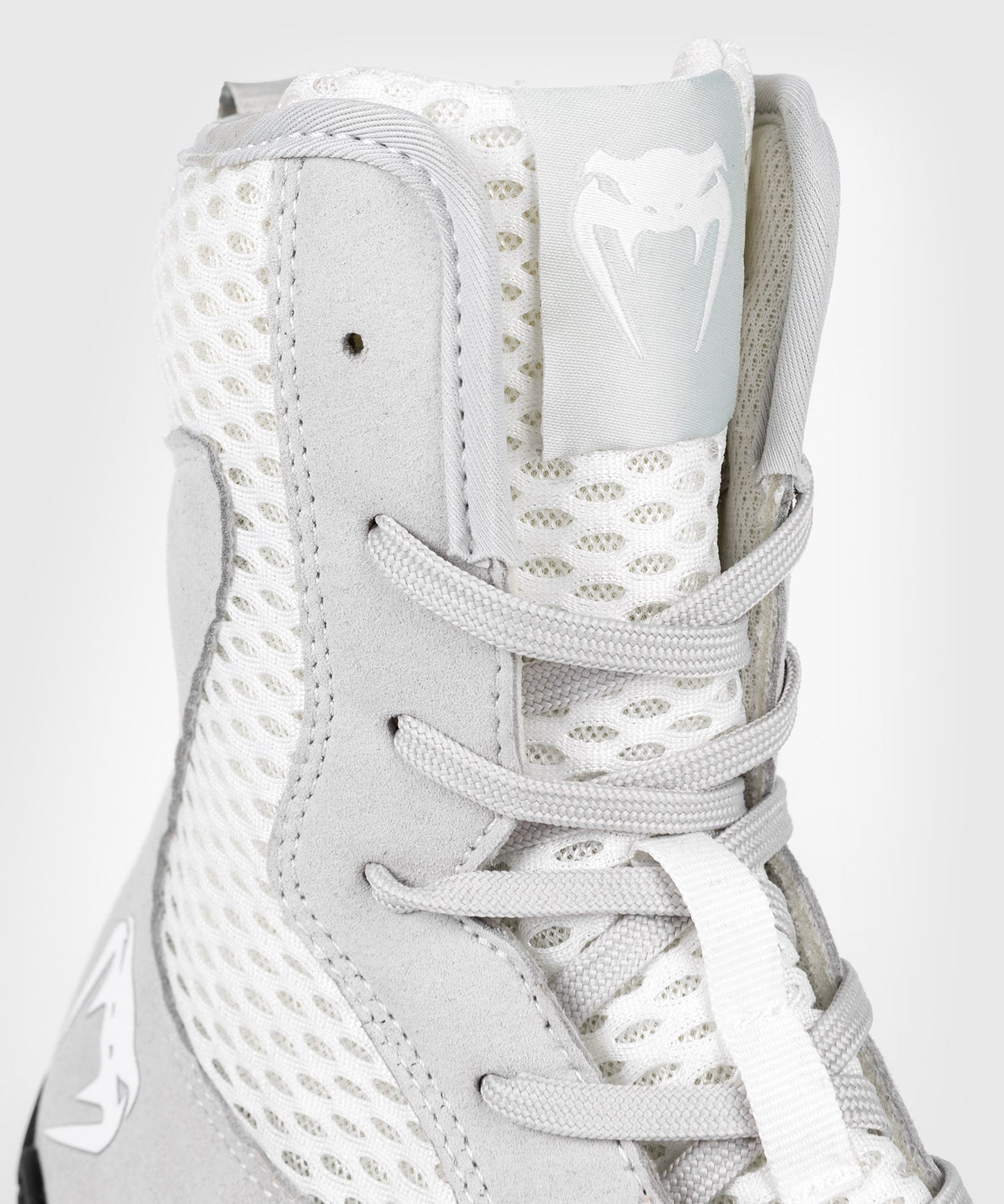 Venum Contender Boxing Shoes - White/Grey