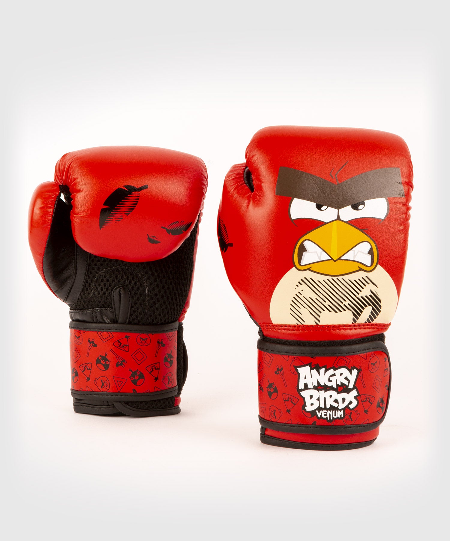 【年中無休】 For - Gloves Boxing Birds Angry Venum Kids Venum - Red - ボクシング