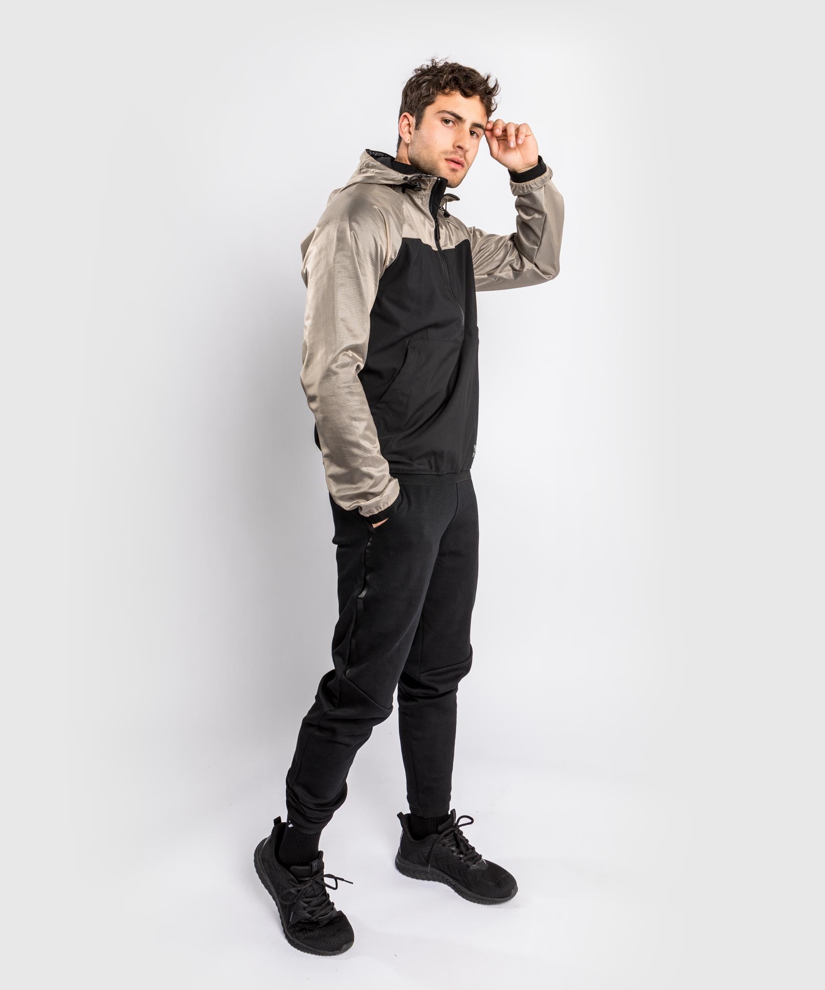 Venum Laser XT Hoodie – Black/Sand