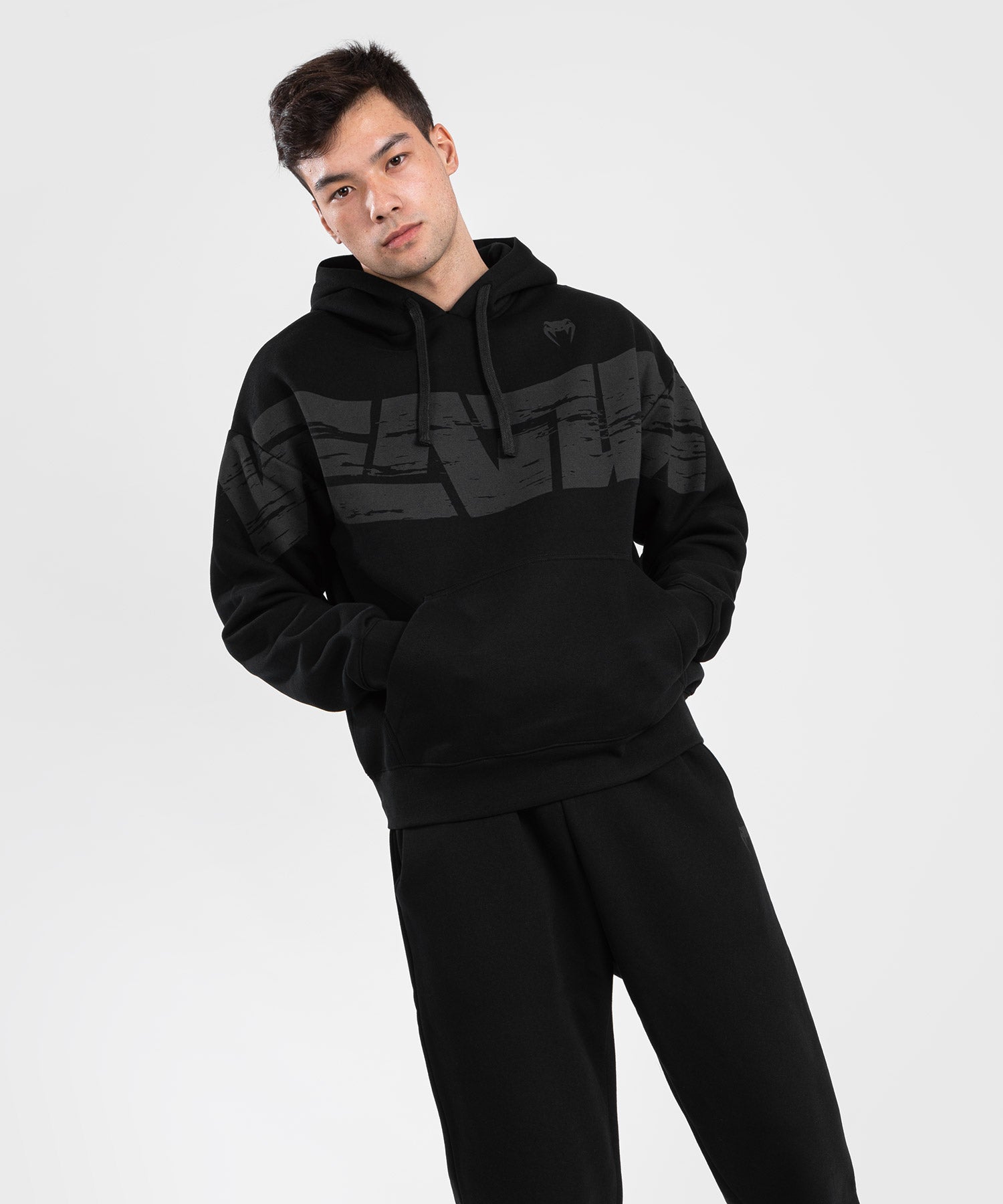 【★安心の定価販売★】 - FIT OVERSIZE - HOODIE XL CONNECT VENUM BLACK Venum - トップス