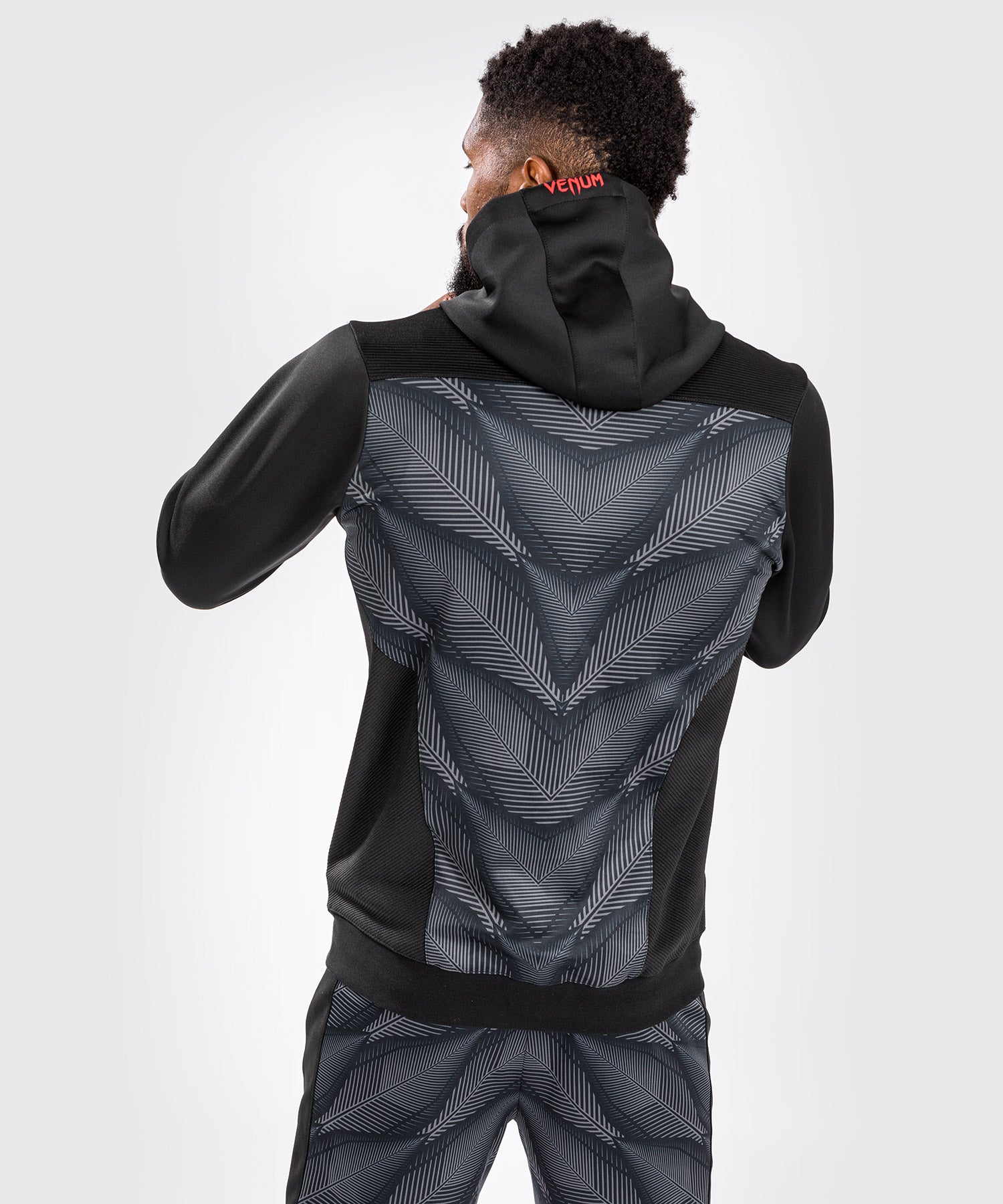 Venum Phantom Hoody Black Red Xs