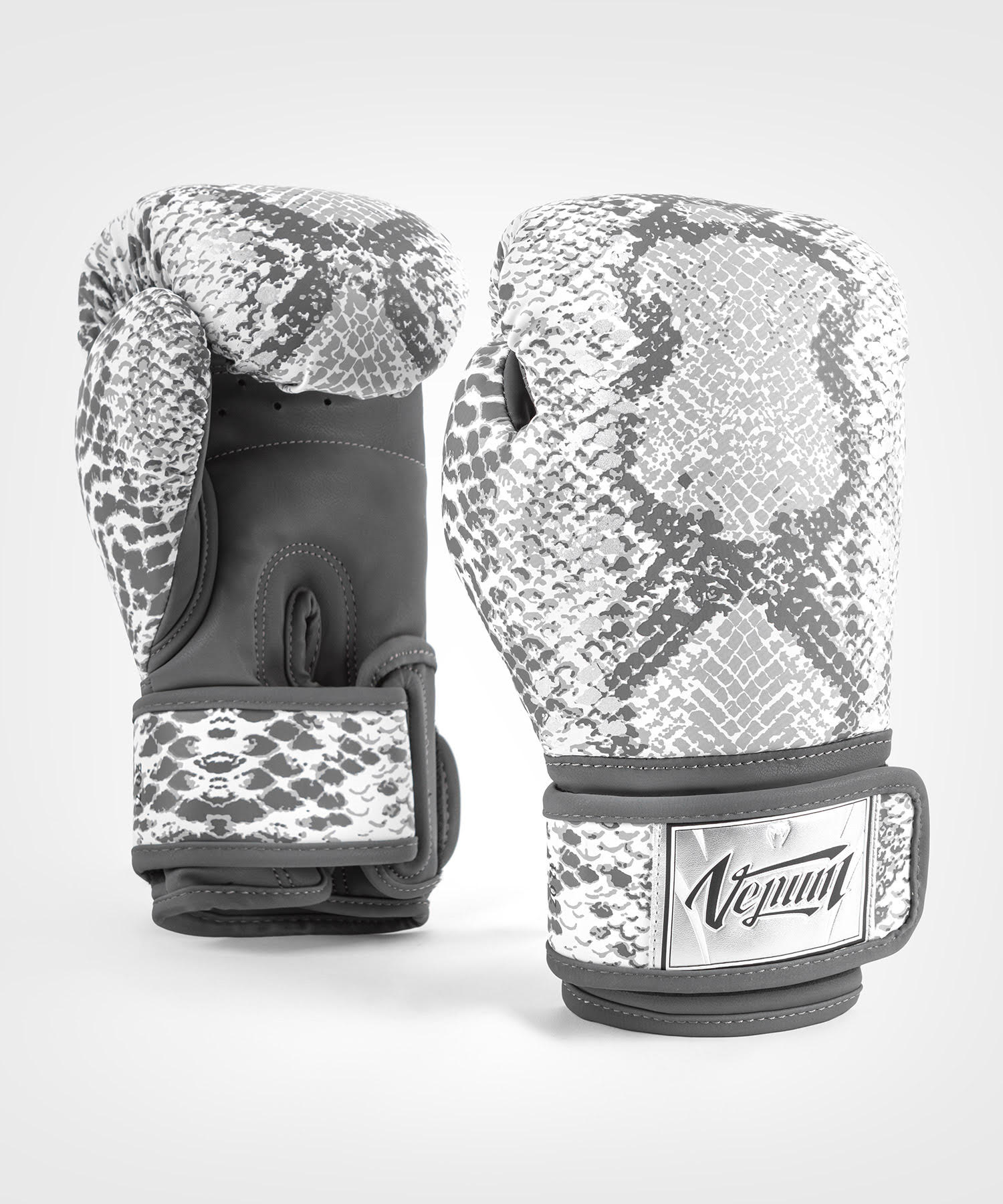 Venum White Snake Boxing Gloves for Women - White - Venum