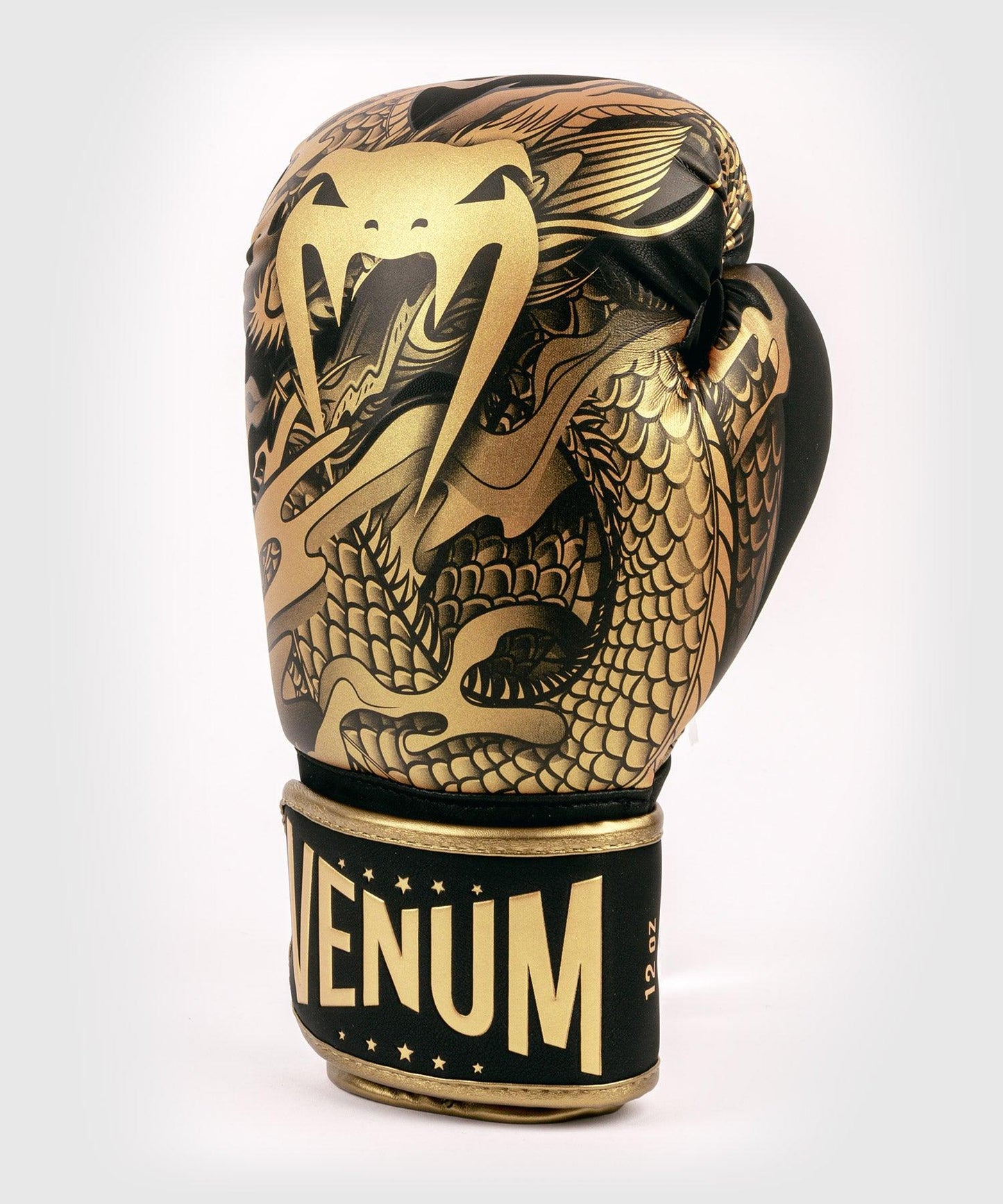 Venum Dragon's Flight Boxing Gloves - Black/Bronze