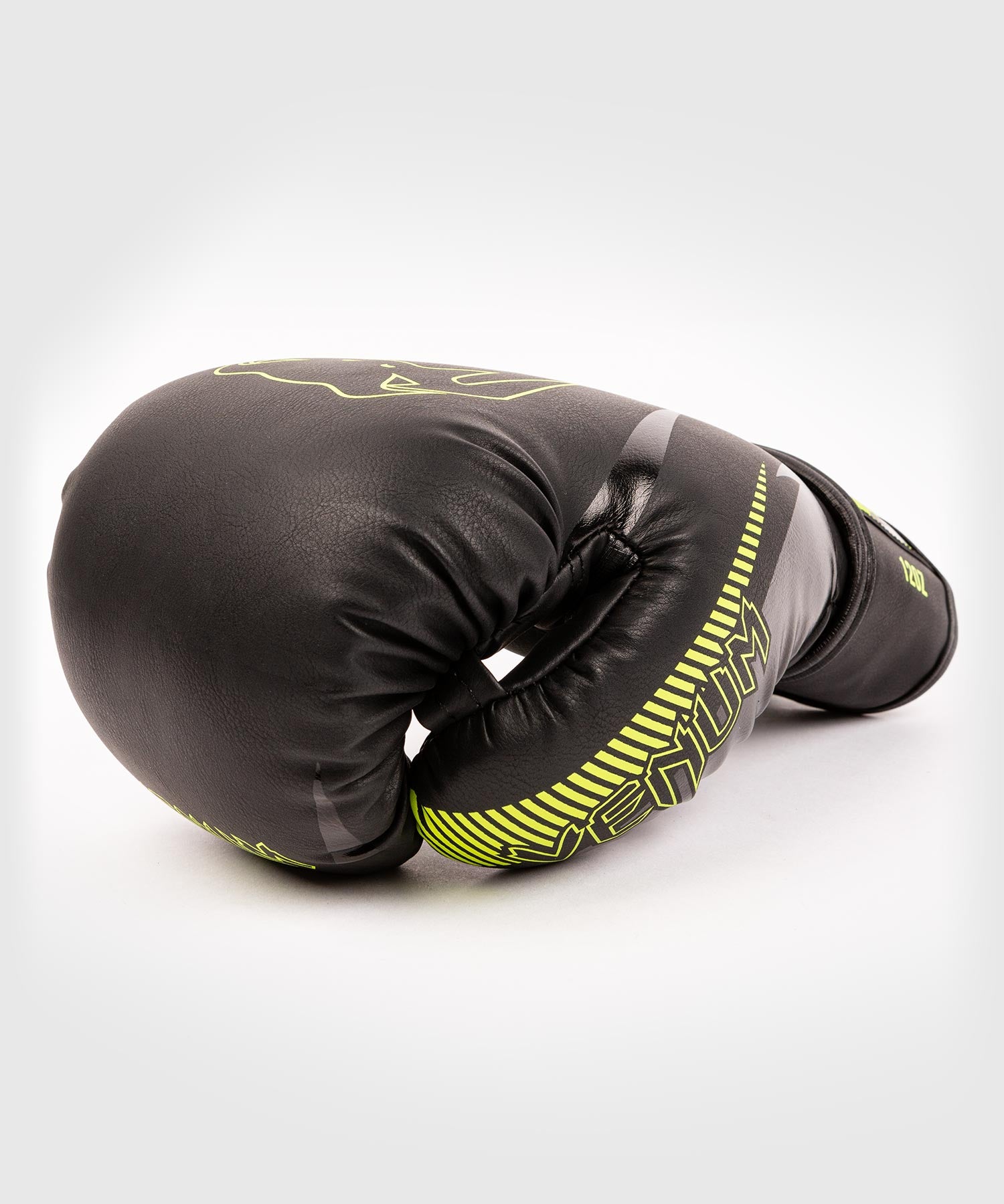 Venum Impact Boxing Gloves - Black/Neo Yellow