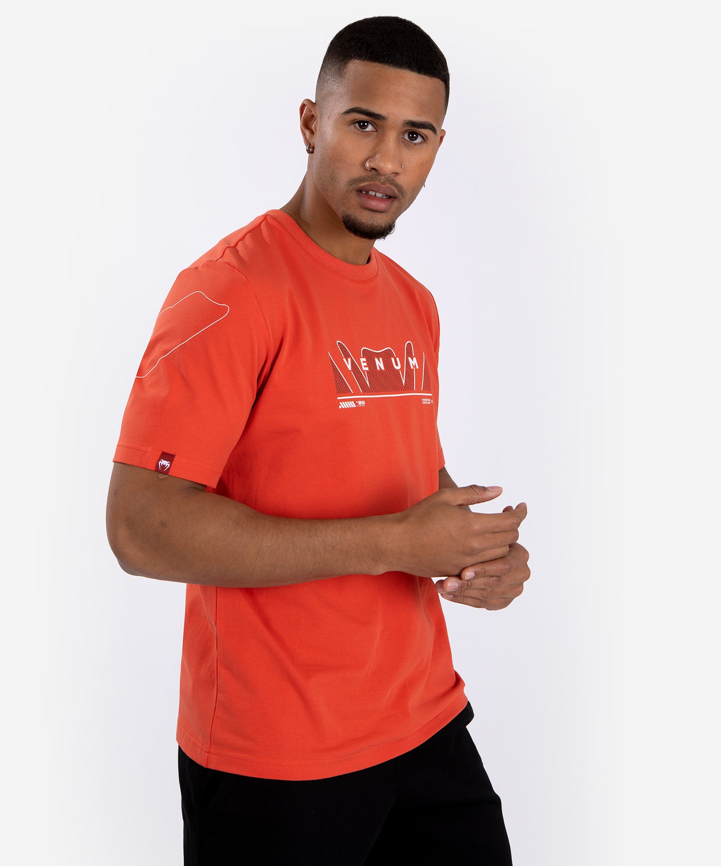 Venum Snake Print T-Shirt - Fluo Orange