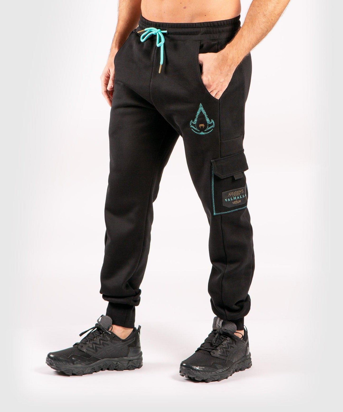 Venum Assassin's Creed Joggers - Black/Blue - Venum