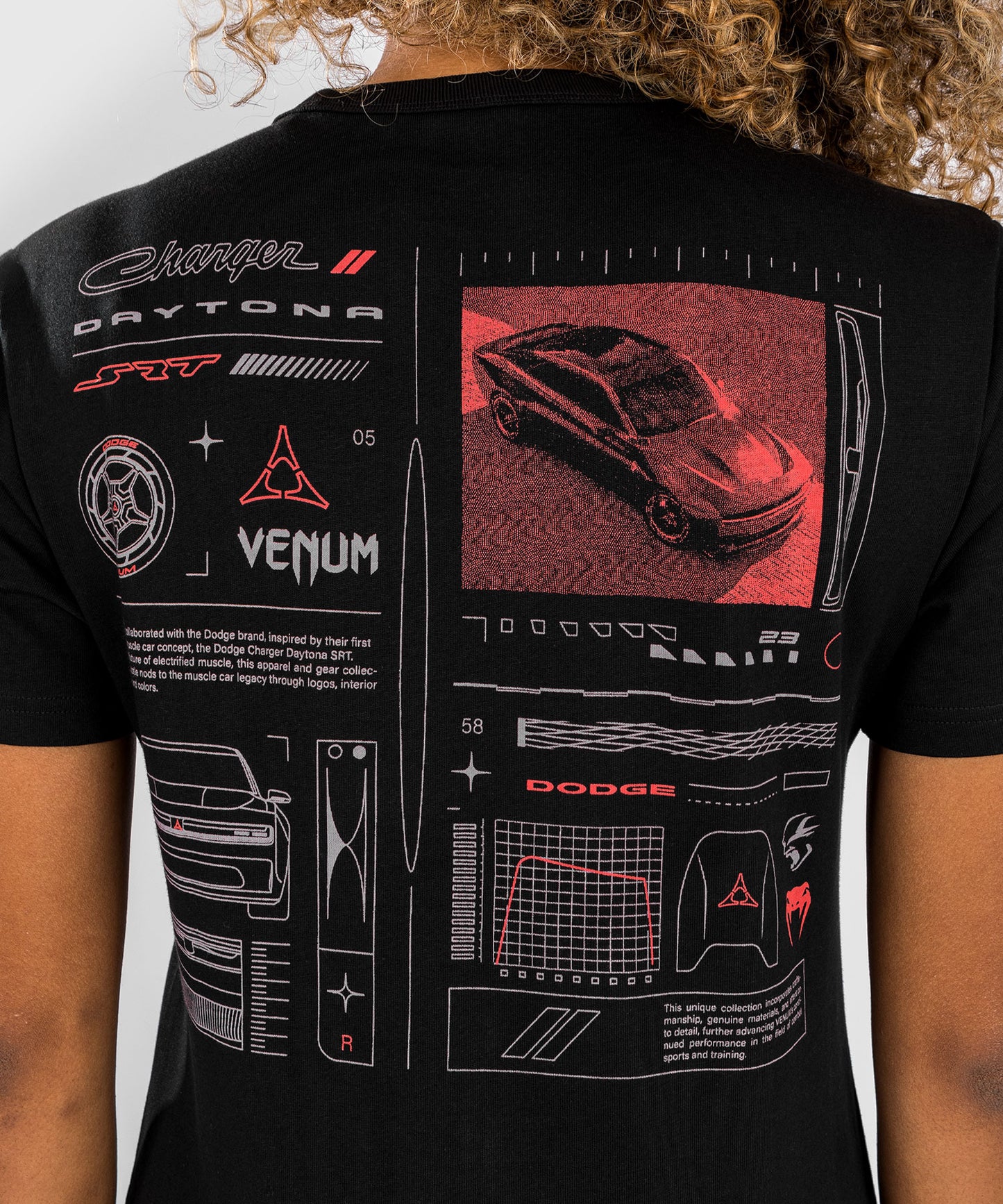 Venum x Dodge Banshee Women's T-Shirt - Black