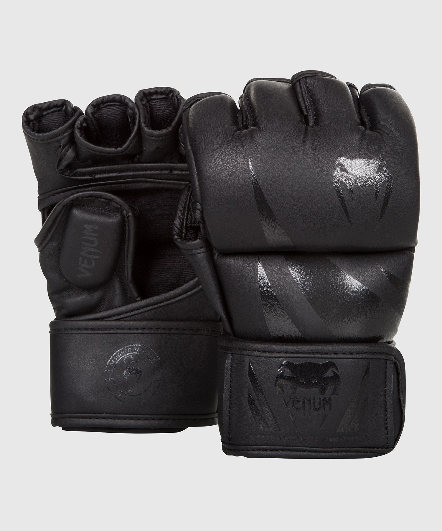 Guantes MMA Venum Challenger - Negro/Negro Matte - Venum