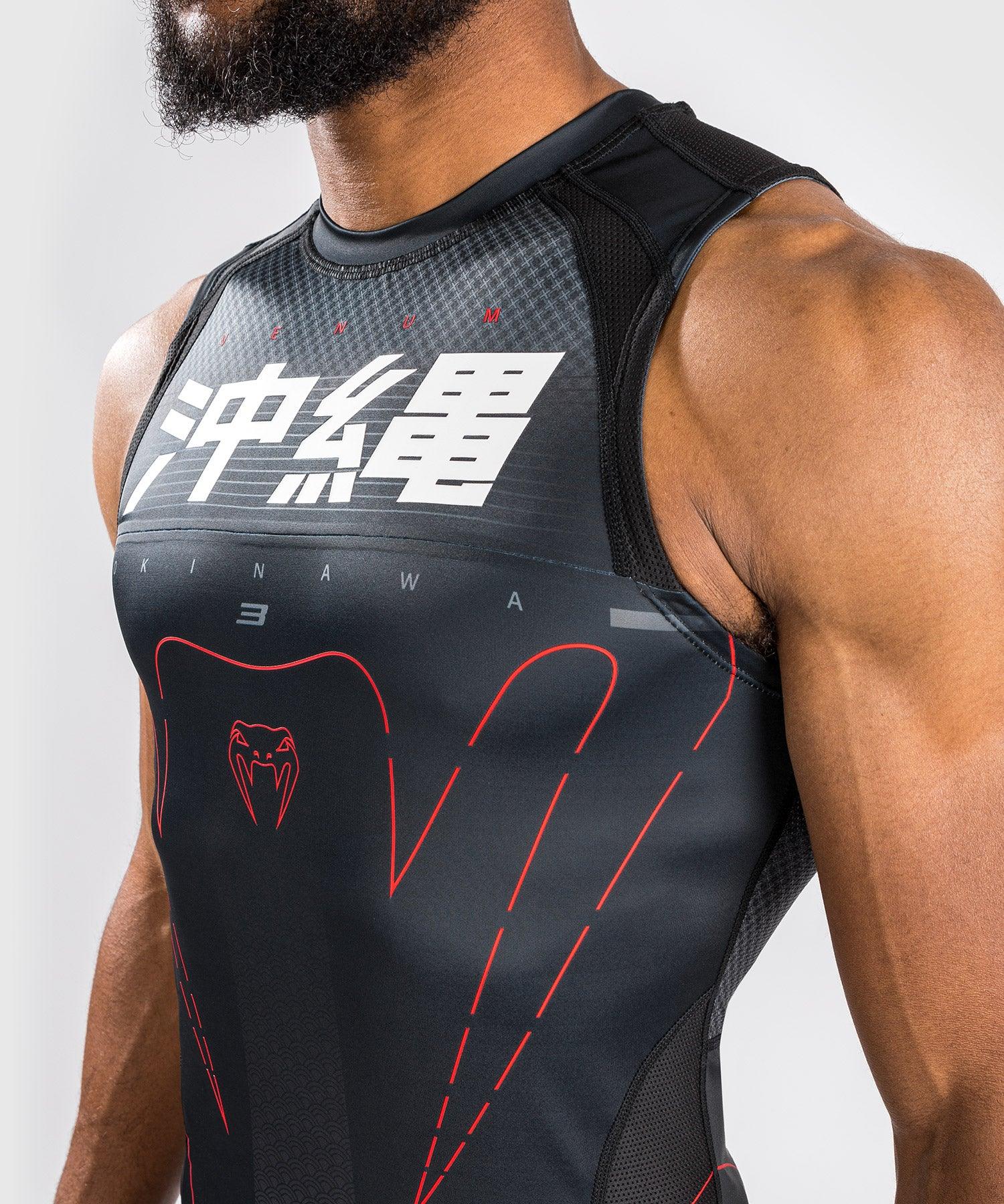 Venum Okinawa 3.0 Rashguard Sleeveless - Black/Red