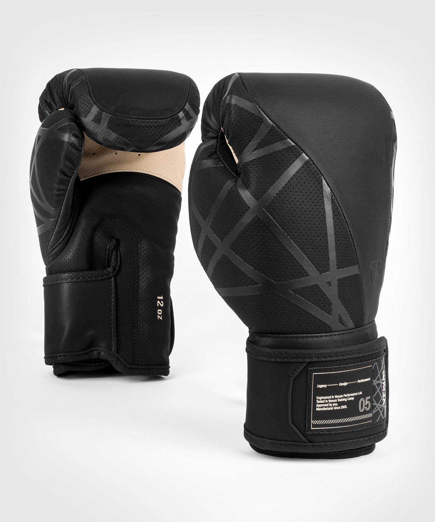 Venum Tecmo 2.0 Boxing Gloves - Black
