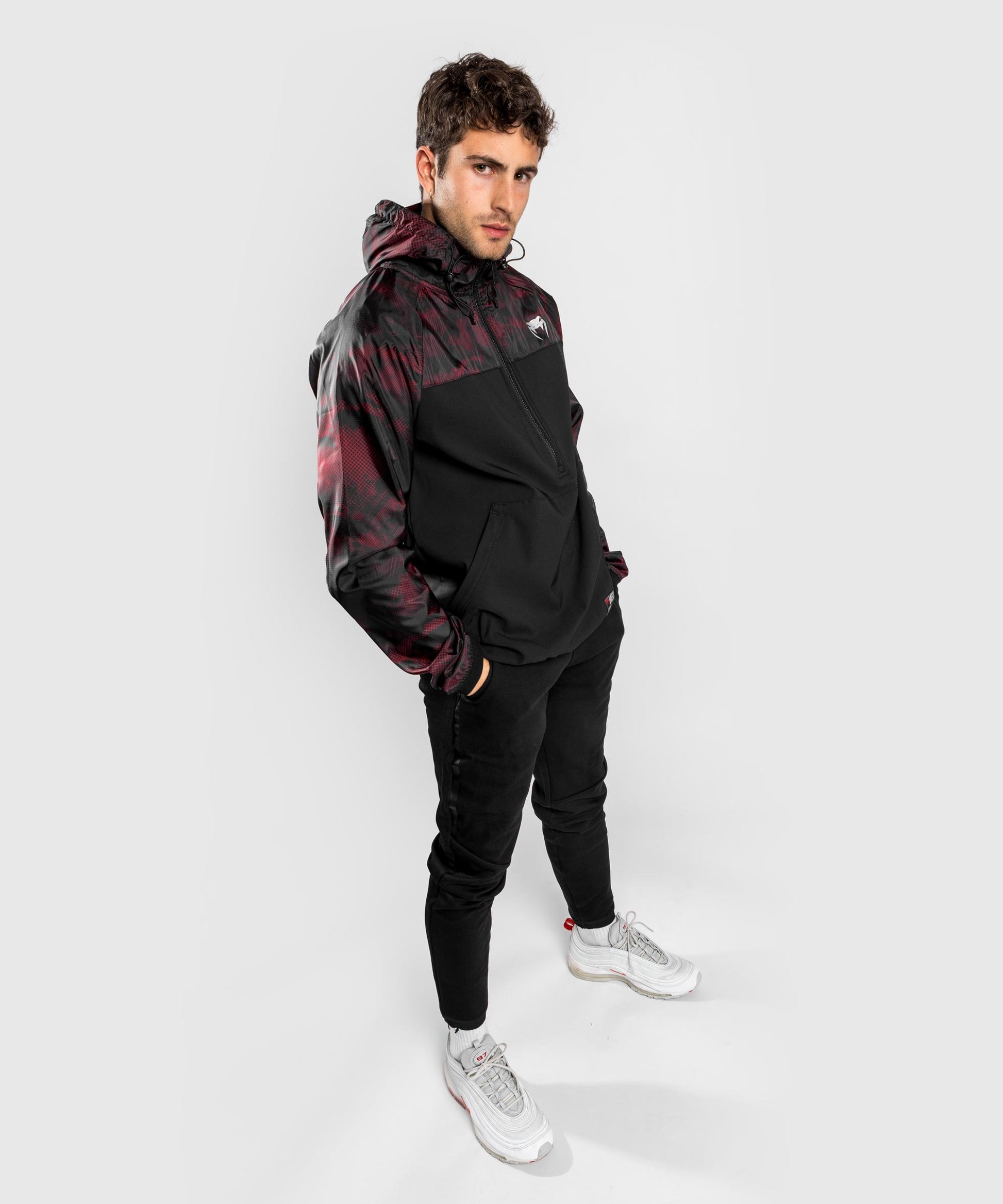 Venum Laser XT Hoodie – Black/Red