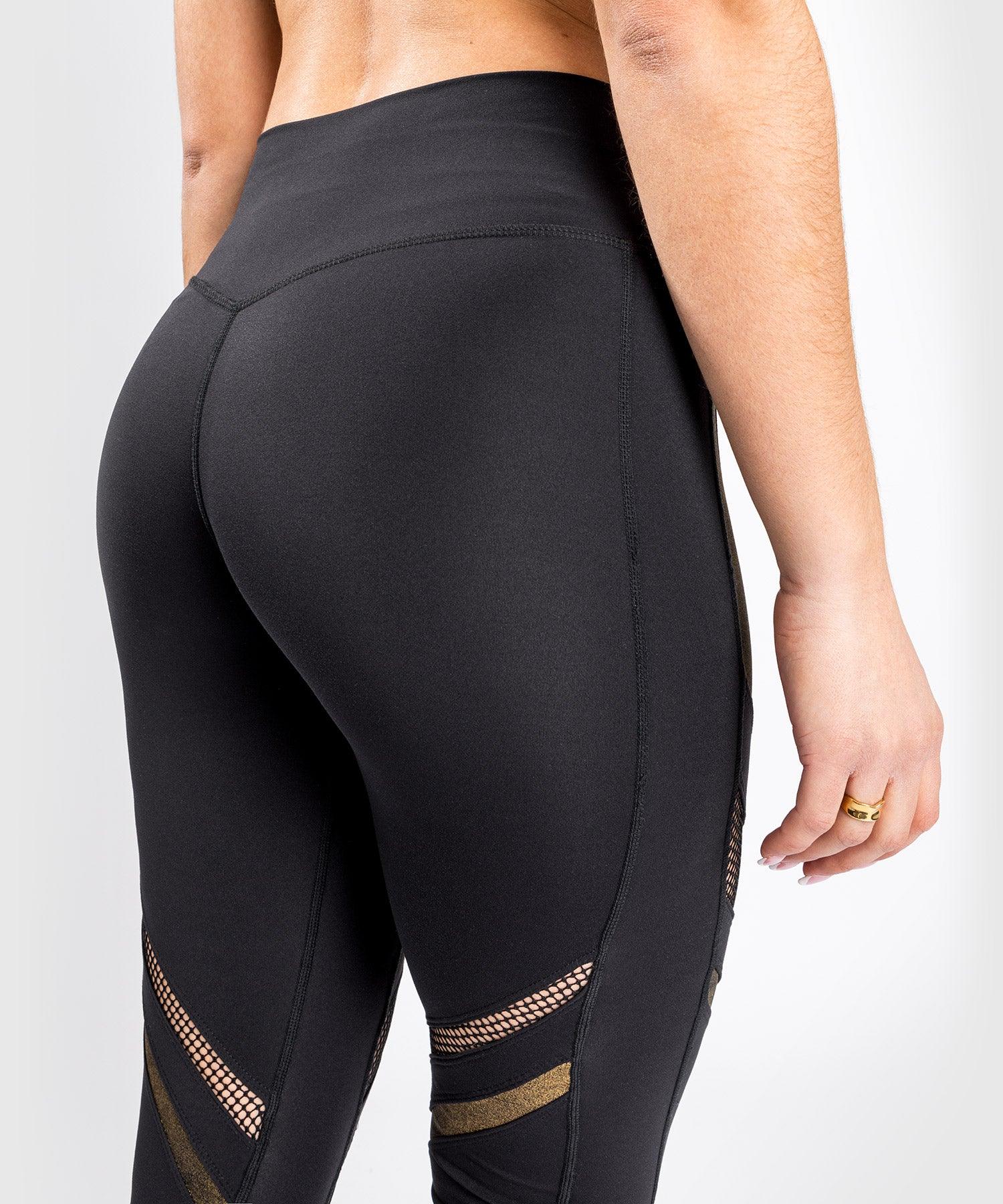 Black and gold workout leggings 2025