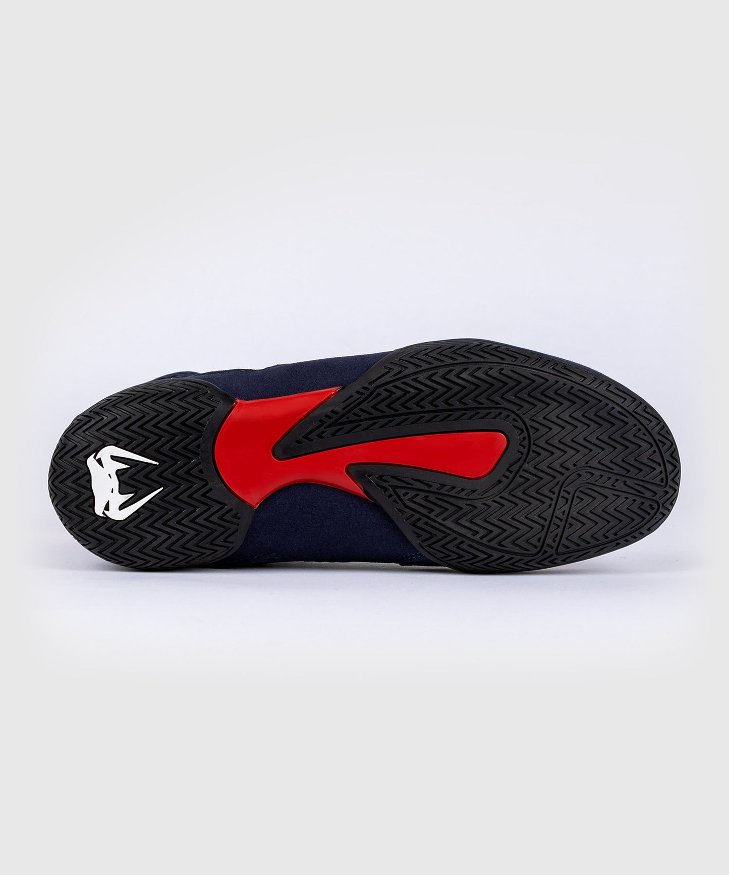 Venum Contender Boxing Shoes - Navy Blue/Red