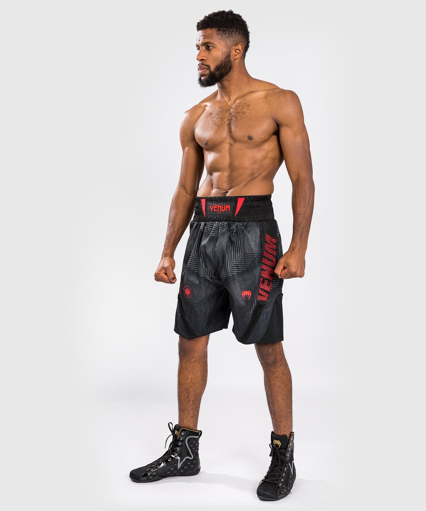 Venum Phantom Boxing Shorts - Black/Red