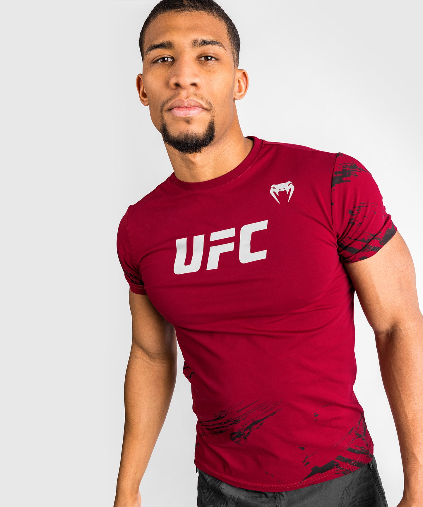 UFC Venum Authentic Fight Week 2.0 Men’s Short Sleeve T-Shirt - Red