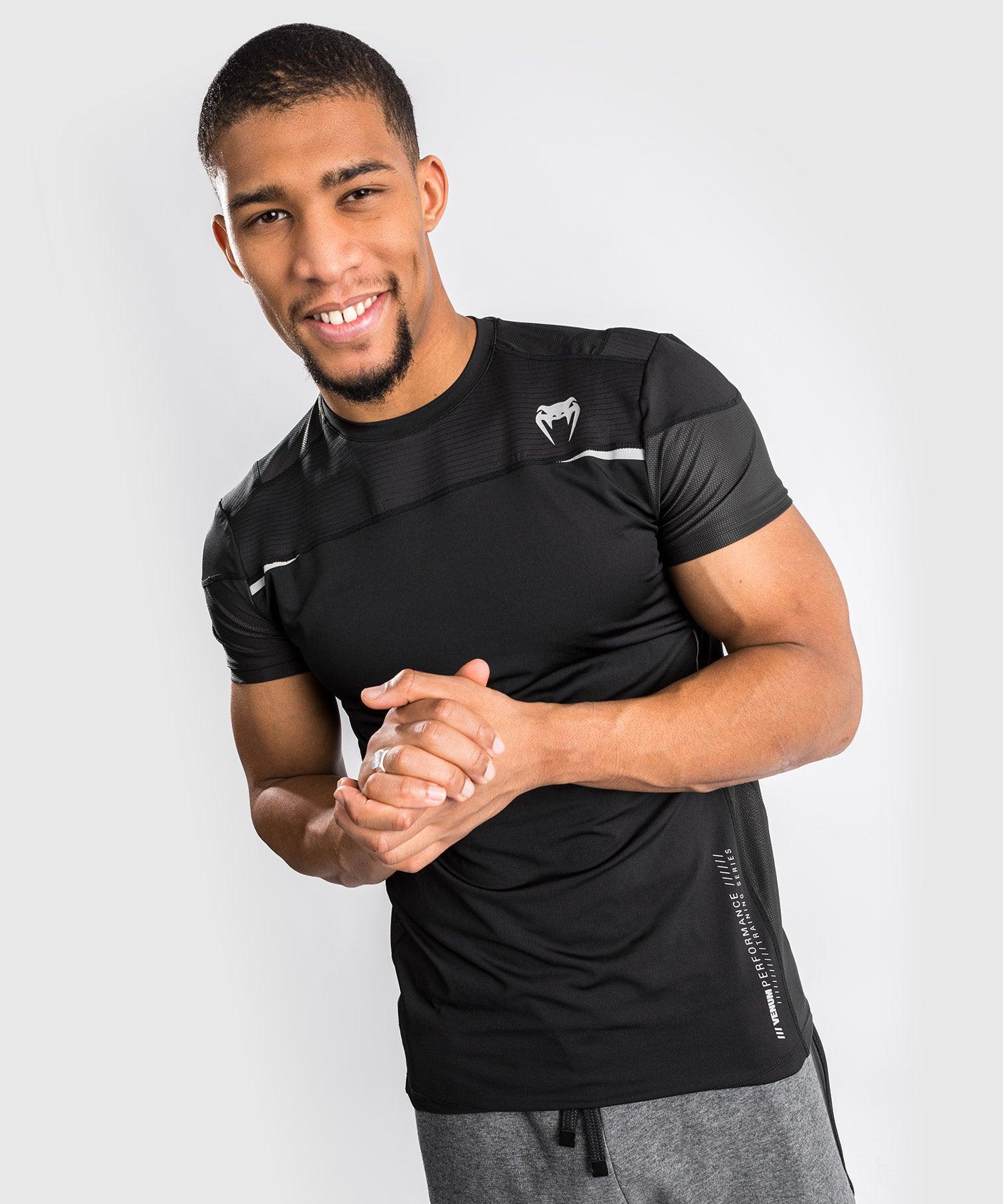 Venum Tempest 2.0 Dry tech T-shirt – Black/Grey