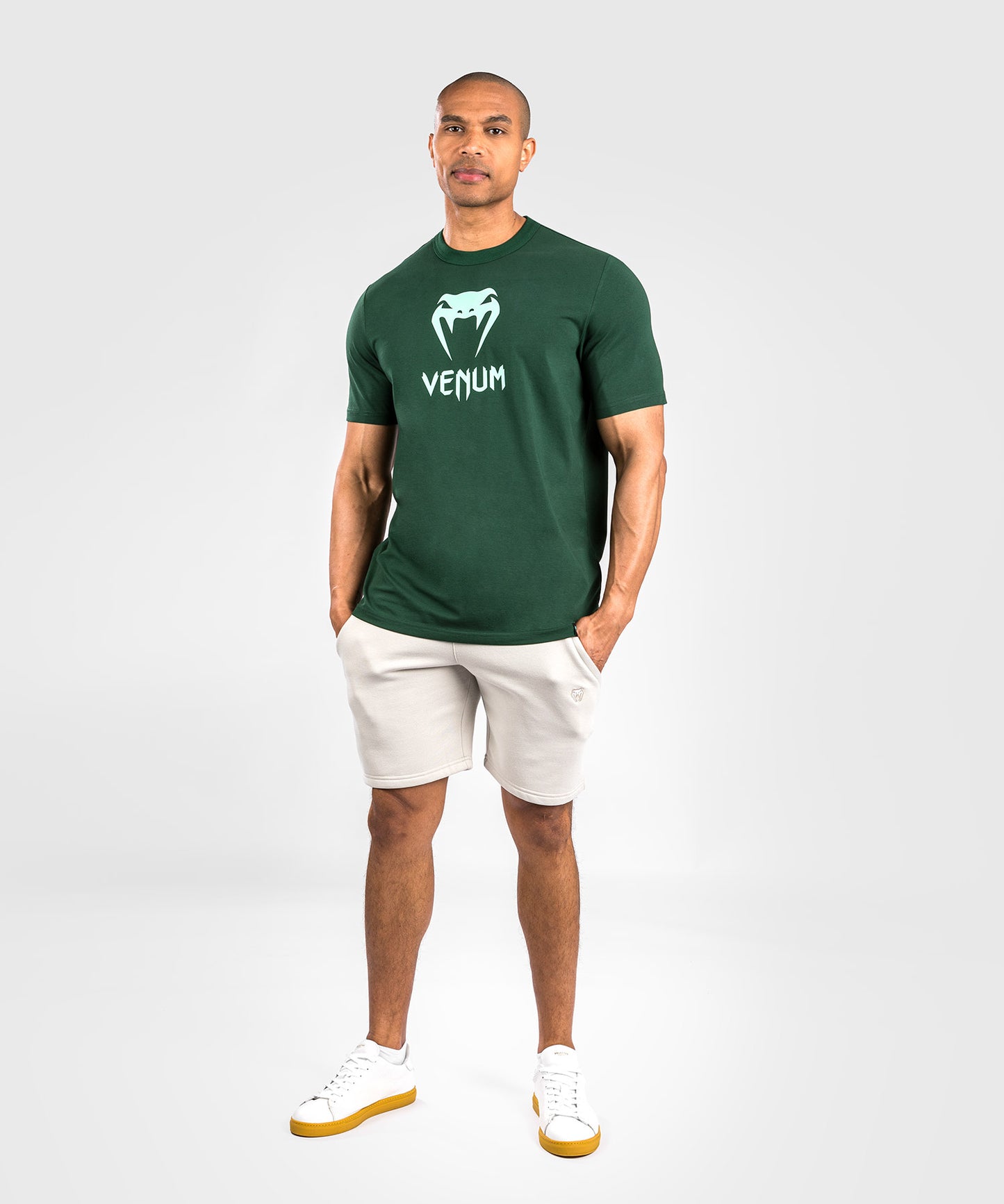Venum Classic T-Shirt - Dark Green/Turquoise