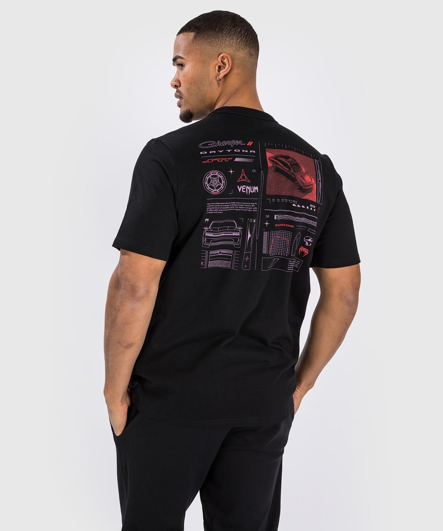 Venum x Dodge Banshee Men’s T-Shirt - Black