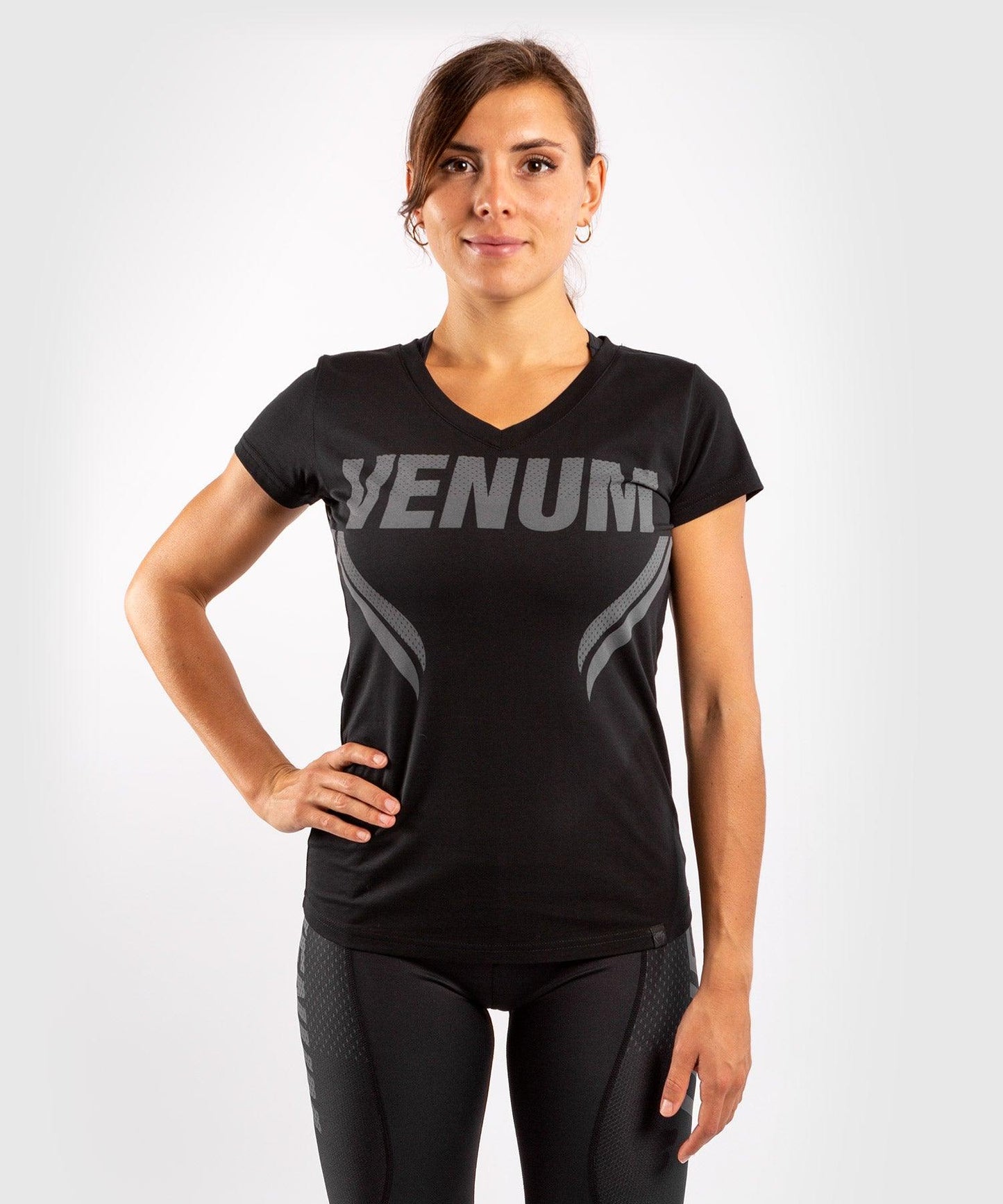 Venum ONE FC Impact T-shirt - for women - Black/Black Picture 1