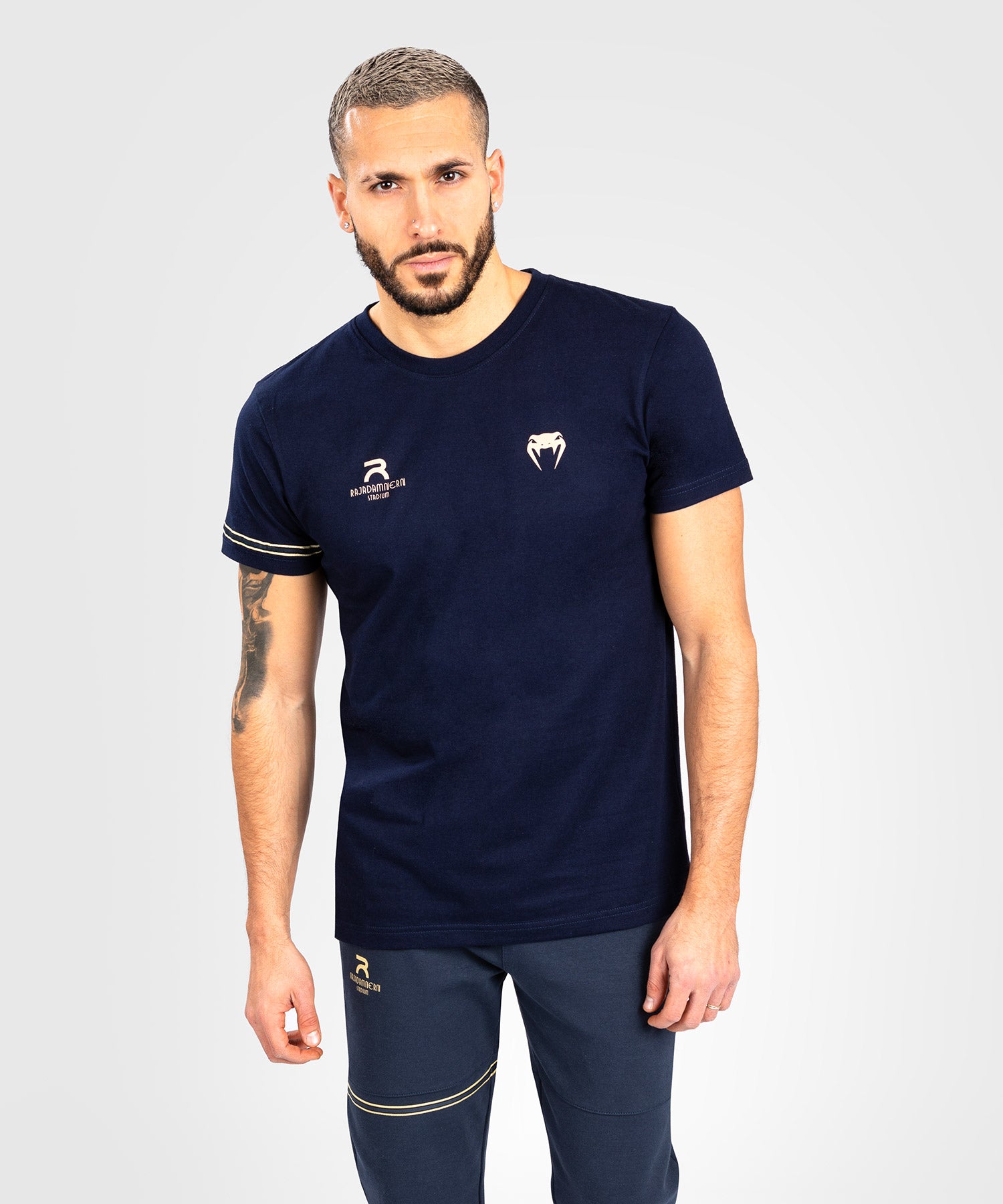 RAJADAMNERN x VENUM T Shirt Navy Blue Venum