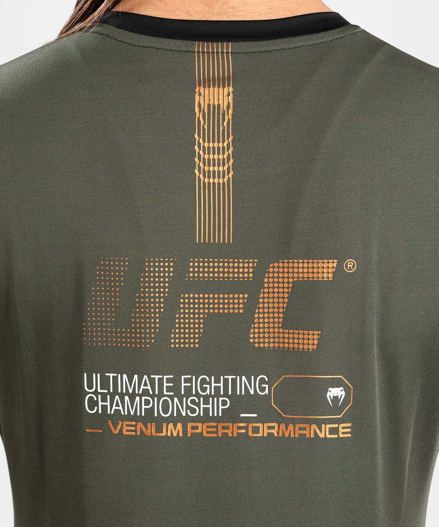 UFC Adrenaline by Venum Fight Week  Women’s Dry-Tech T-shirt - Khaki/Bronze