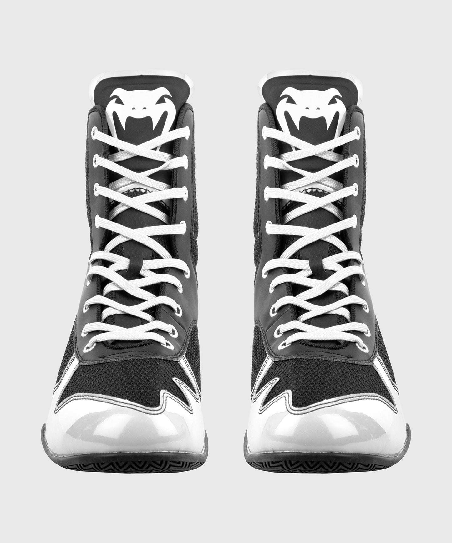 Venum Elite Boxing Shoes - Black/White