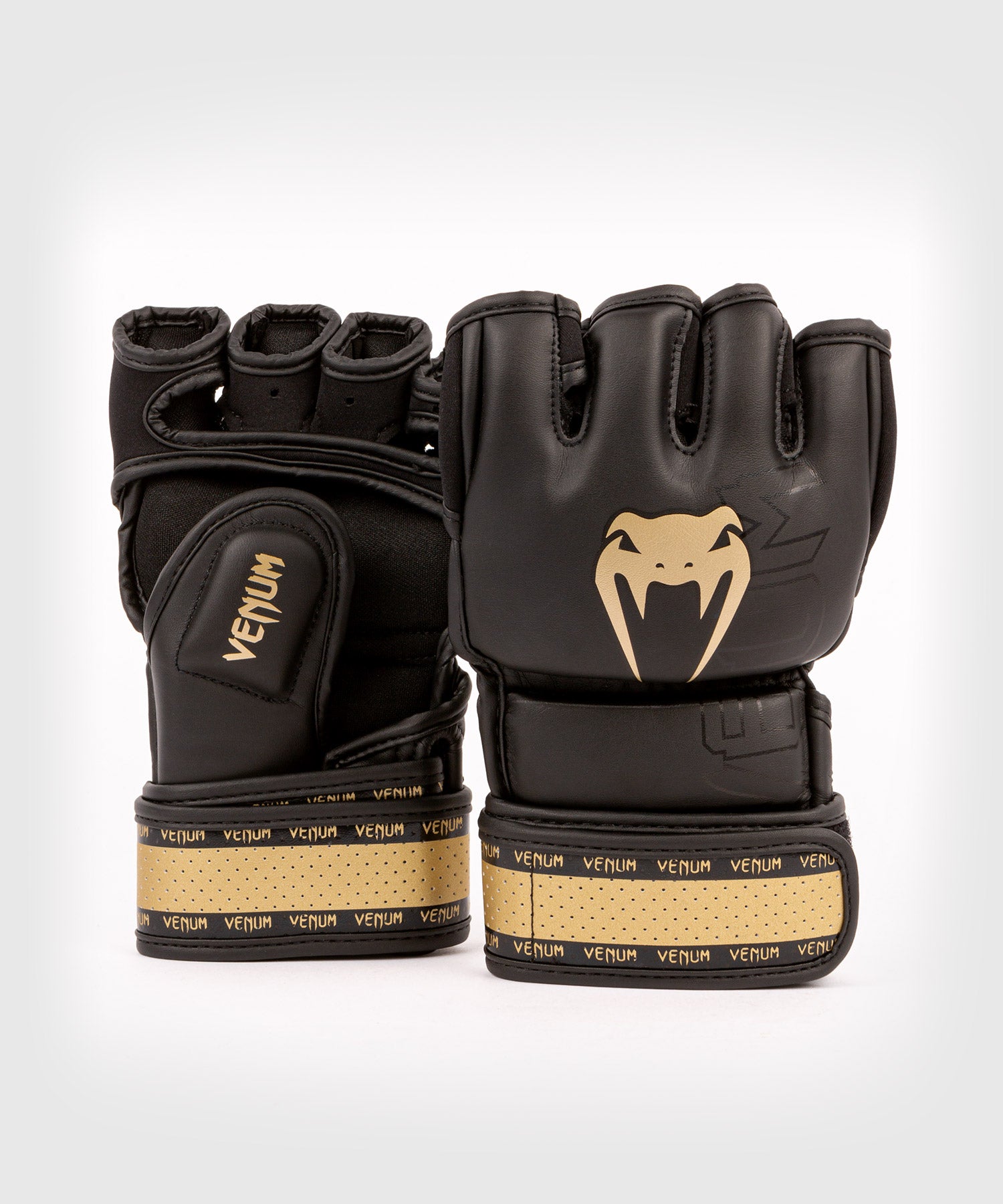 Venum Impact 2.0 MMA Gloves - Black/Gold - Venum