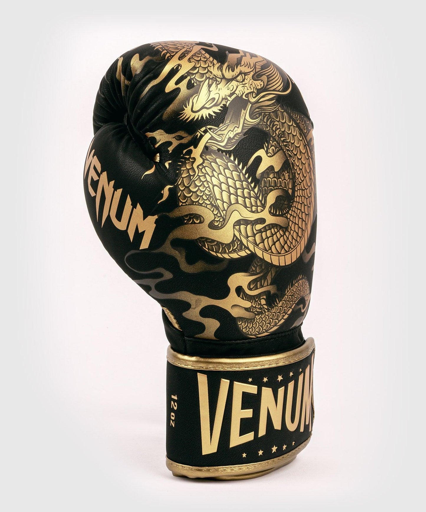 Venum Dragon's Flight Boxing Gloves - Black/Bronze
