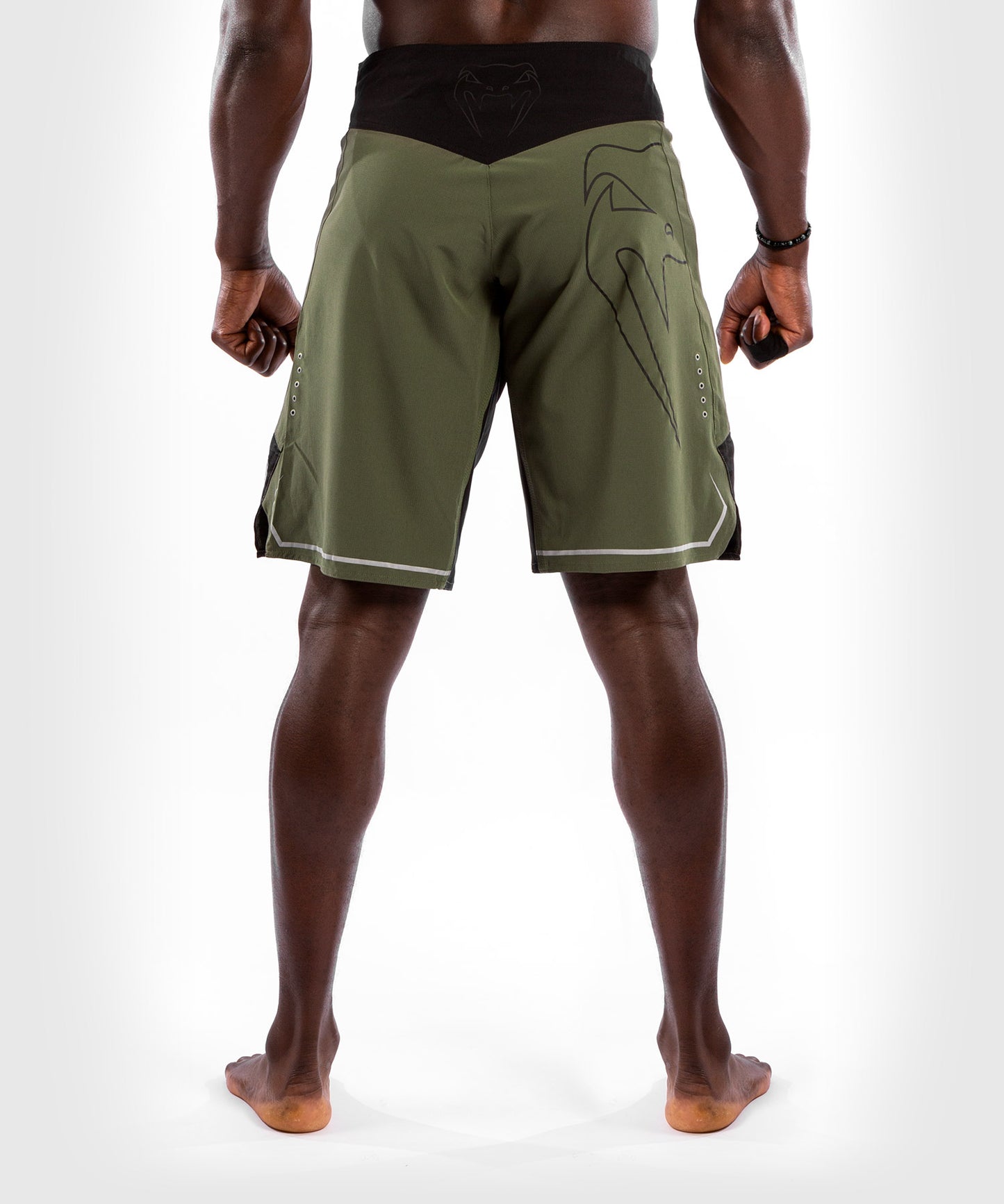 Venum Light 4.0 Fightshort - Khaki/Silver