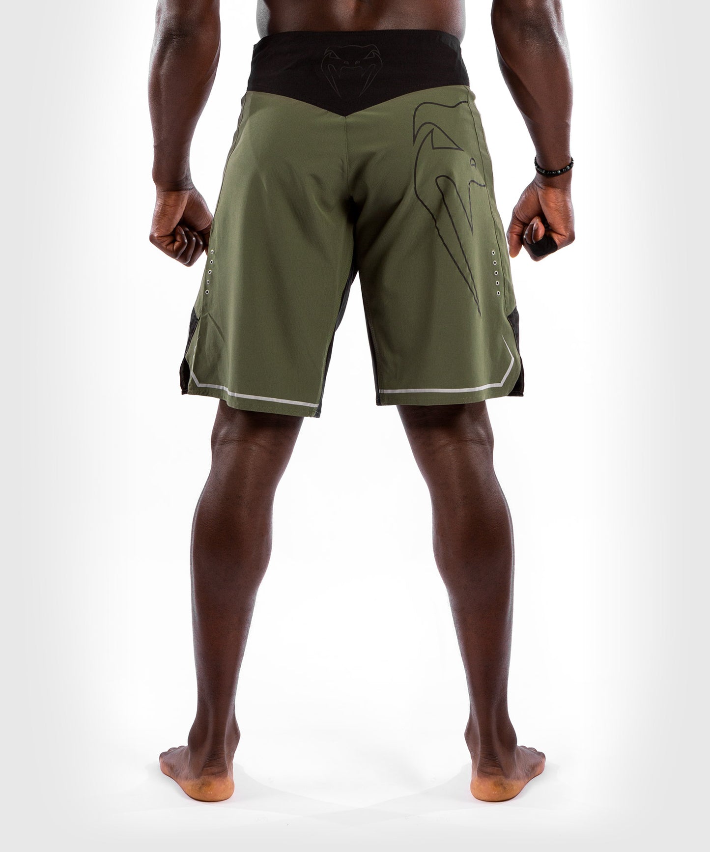 Venum Light 4.0 Fightshort - Khaki/Silver