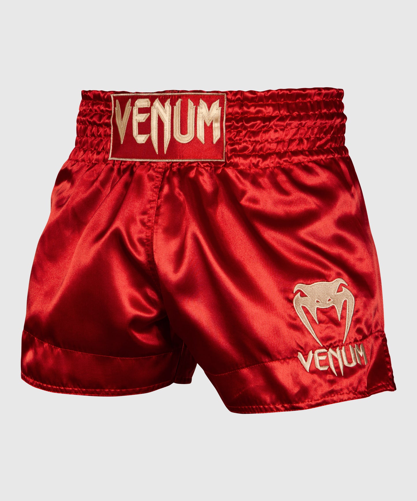 Short de Muay Thai Venum Classic - Burdeos/Oro