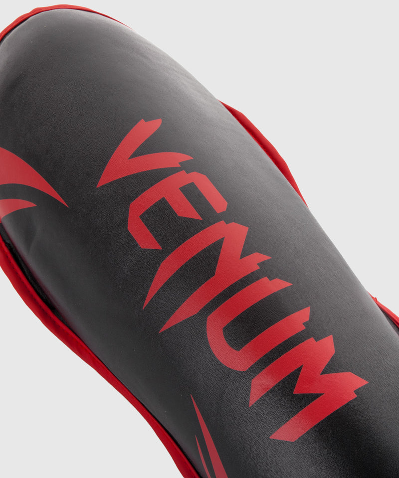Espinilleras Venum Challenger - Negro/Rojo