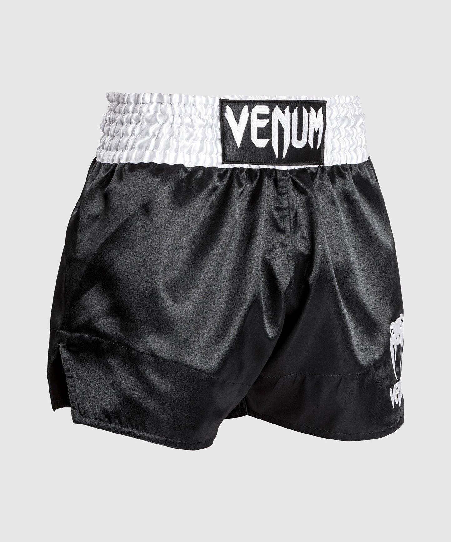 Venum Classic - Muay Thai Short Black/White/White