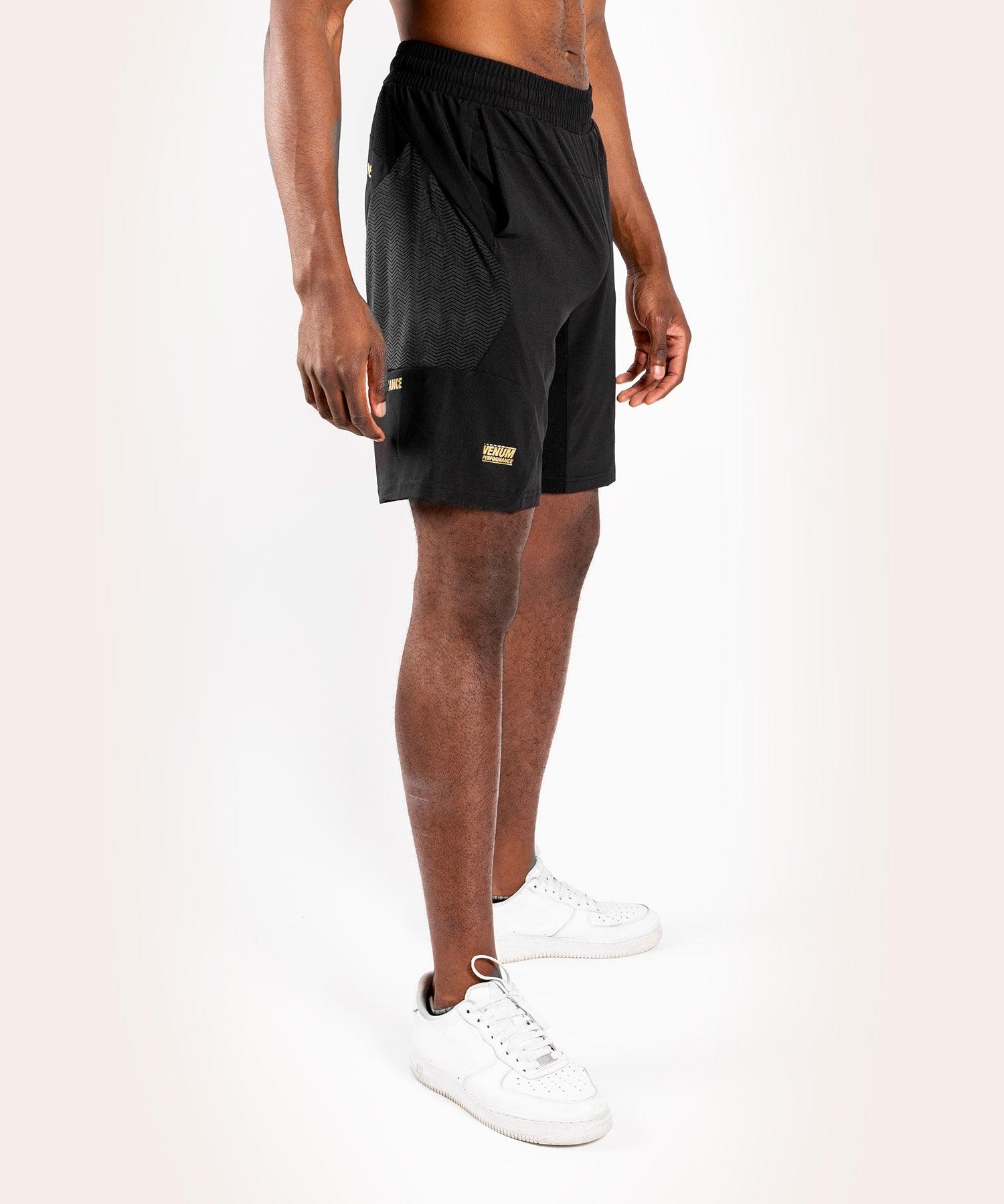Venum G-Fit Training Shorts - Black/Gold Picture 4
