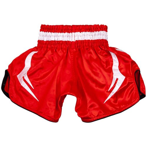 Venum Bangkok Inferno Kids Muay Thai Shorts - Red/White Picture 2