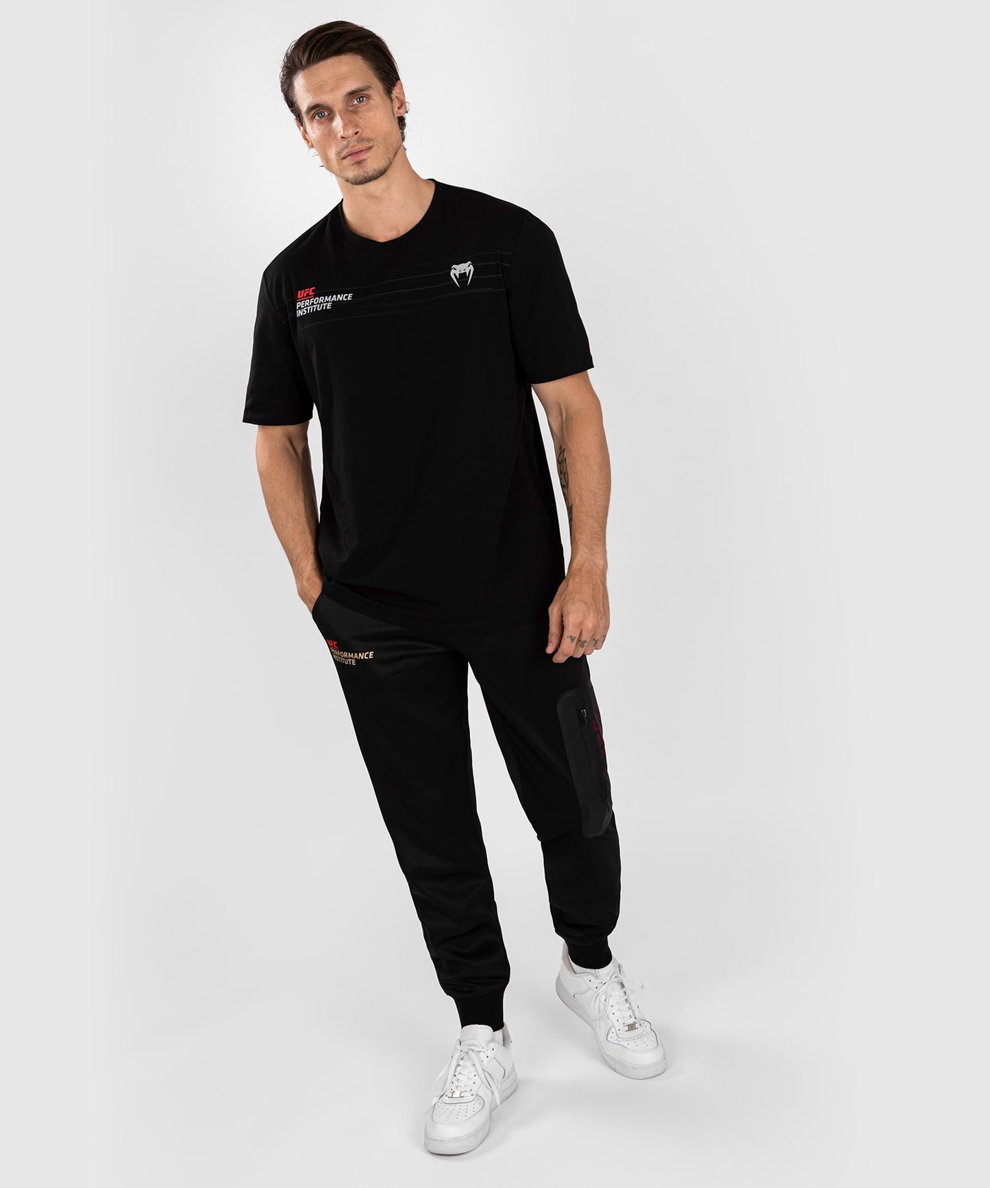 UFC Venum Performance Institute 2.0 Men’s T-Shirt - Black/Red
