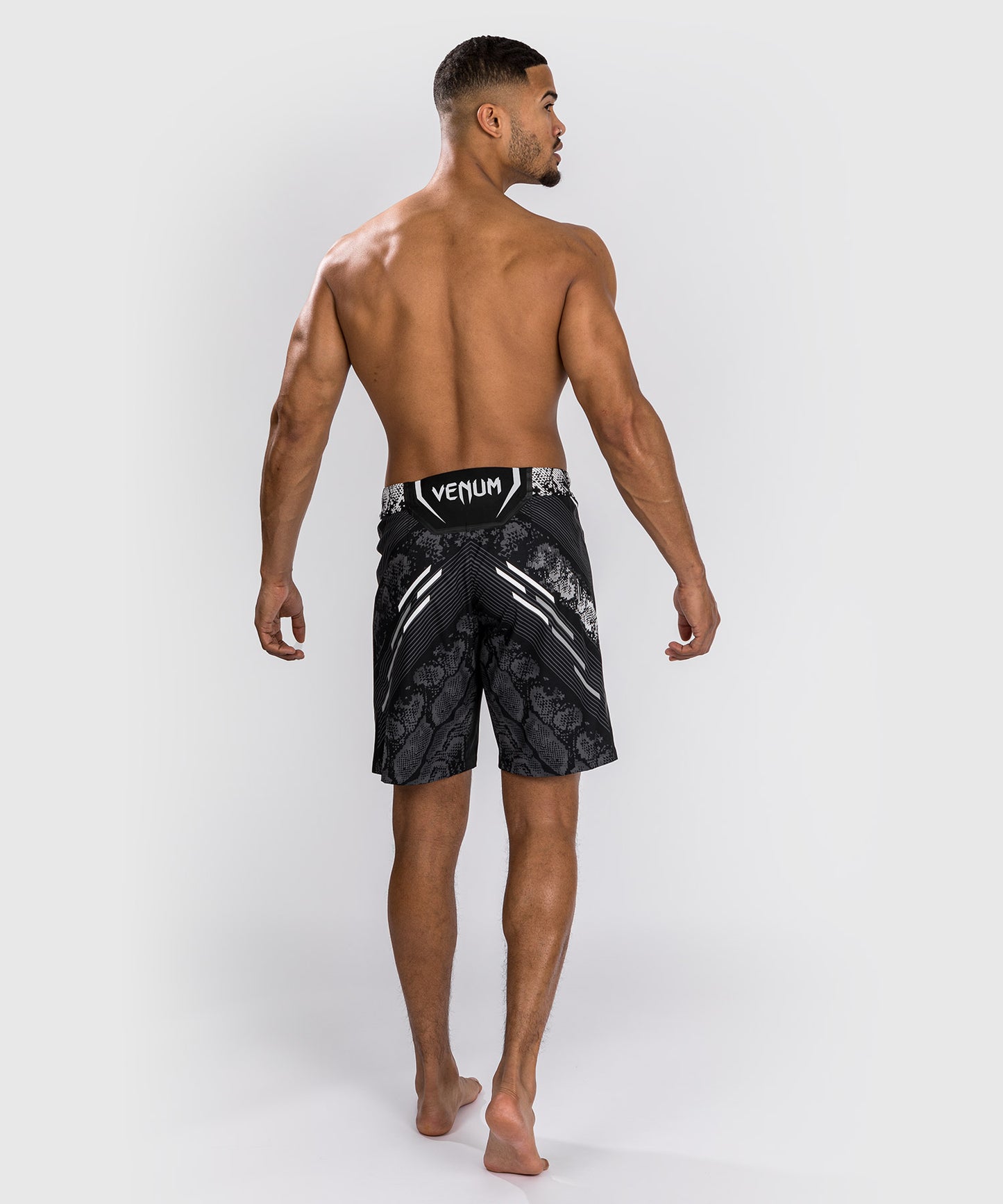 UFC Adrenaline by Venum Authentic Fight Night Men's Fight Short - Long Fit  - Champion