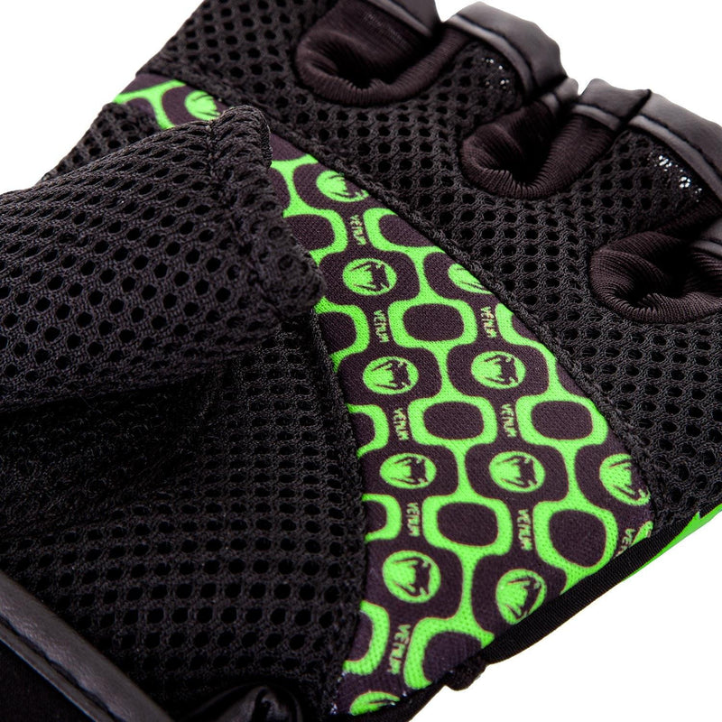 Venum Aero Body Fitness Gloves - Black/Neo Yellow Picture 4