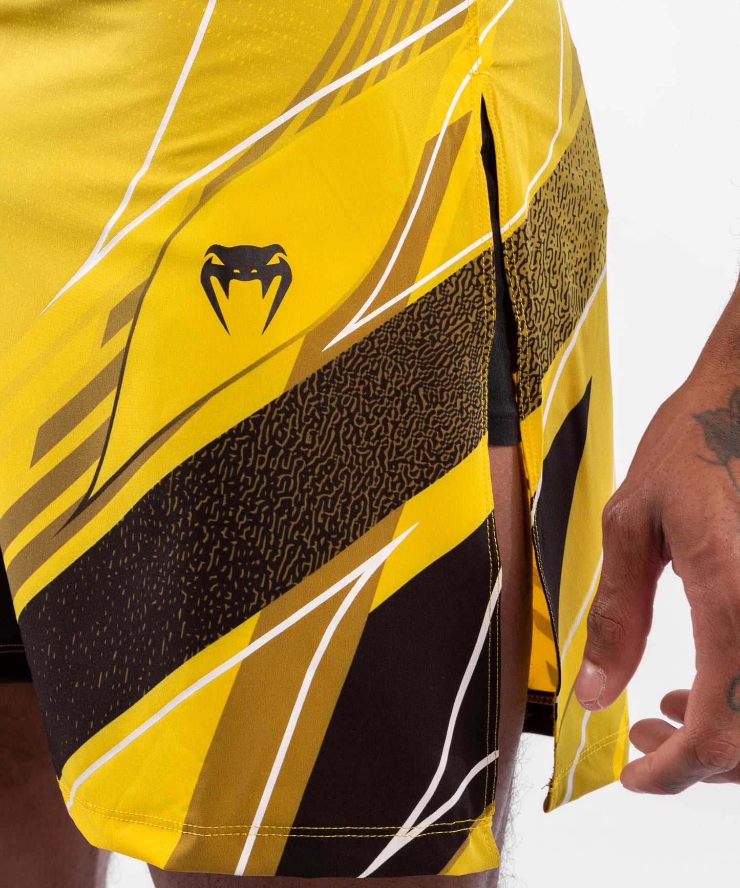 UFC Venum Authentic Fight Night Men's Gladiator Shorts - Yellow