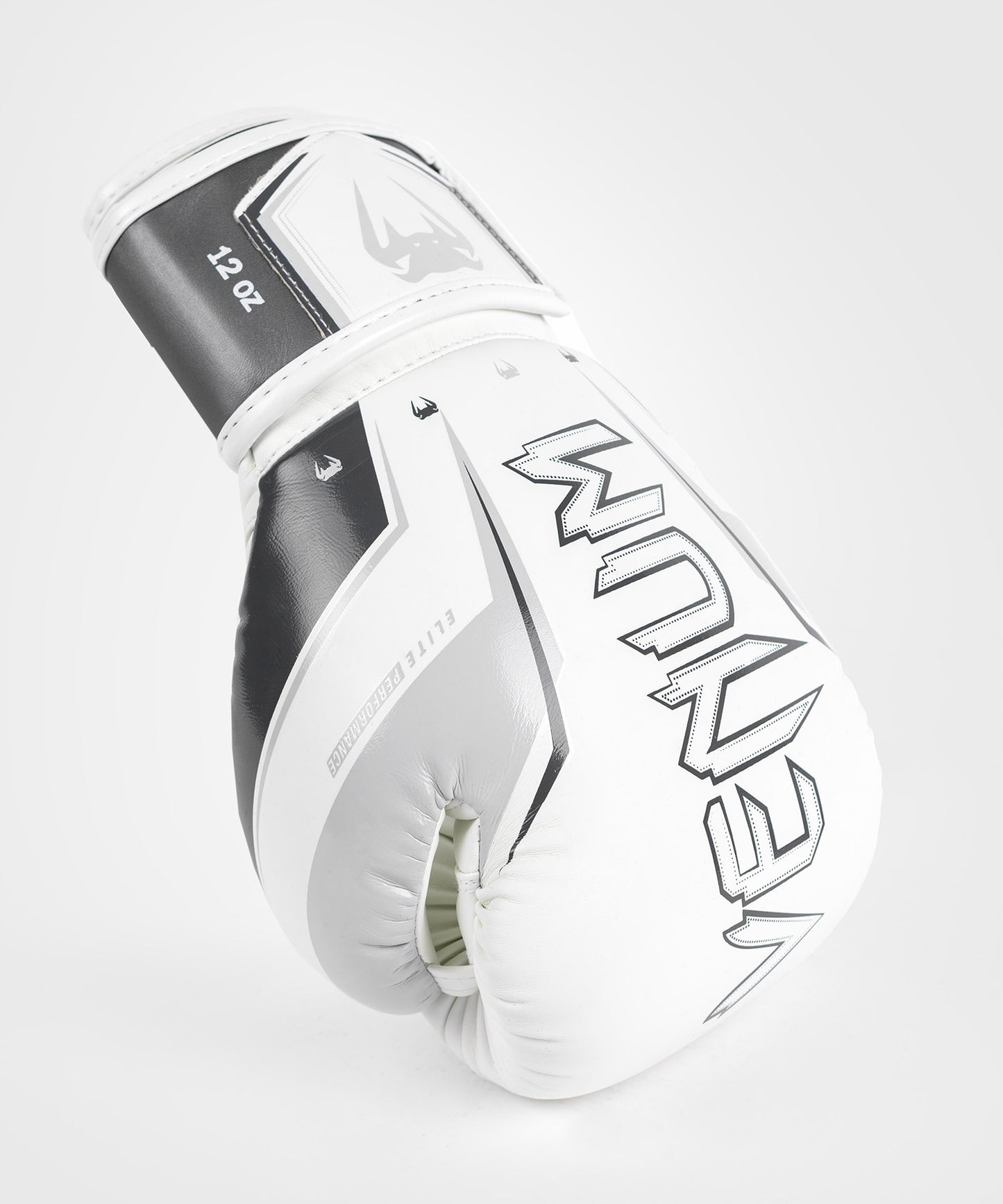 Venum Elite Evo Boxing Gloves - Grey/White
