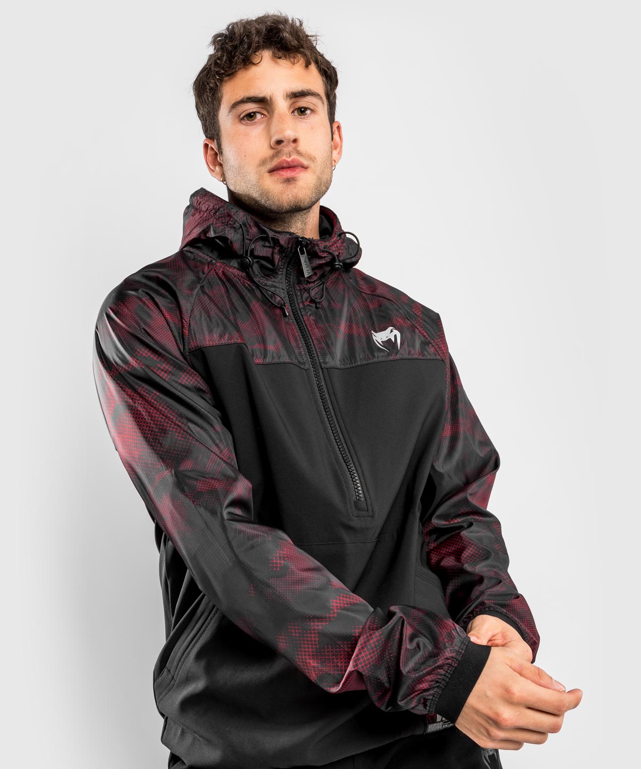 Venum Laser XT Hoodie – Black/Red