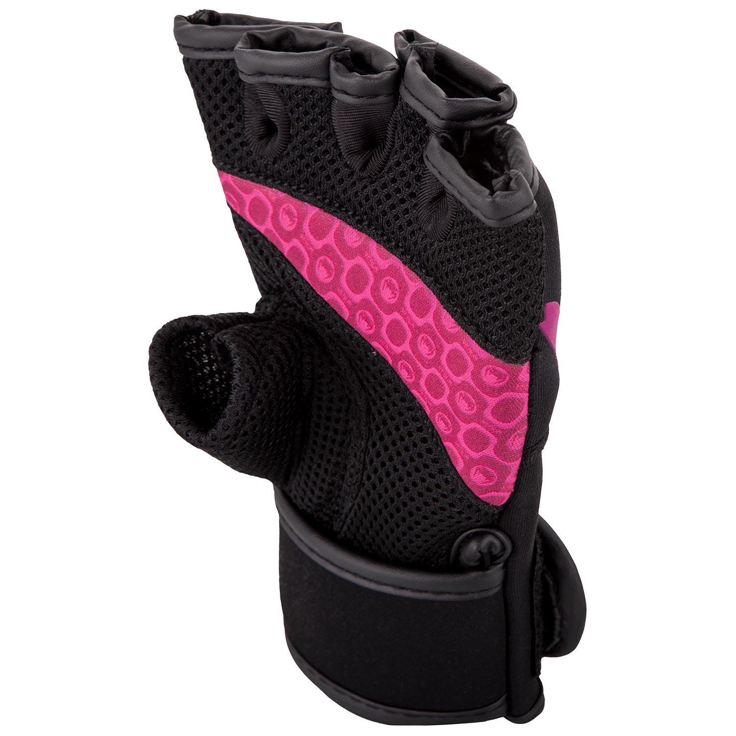 Venum Aero Body Fitness Gloves - Black/Neo Pink Picture 4
