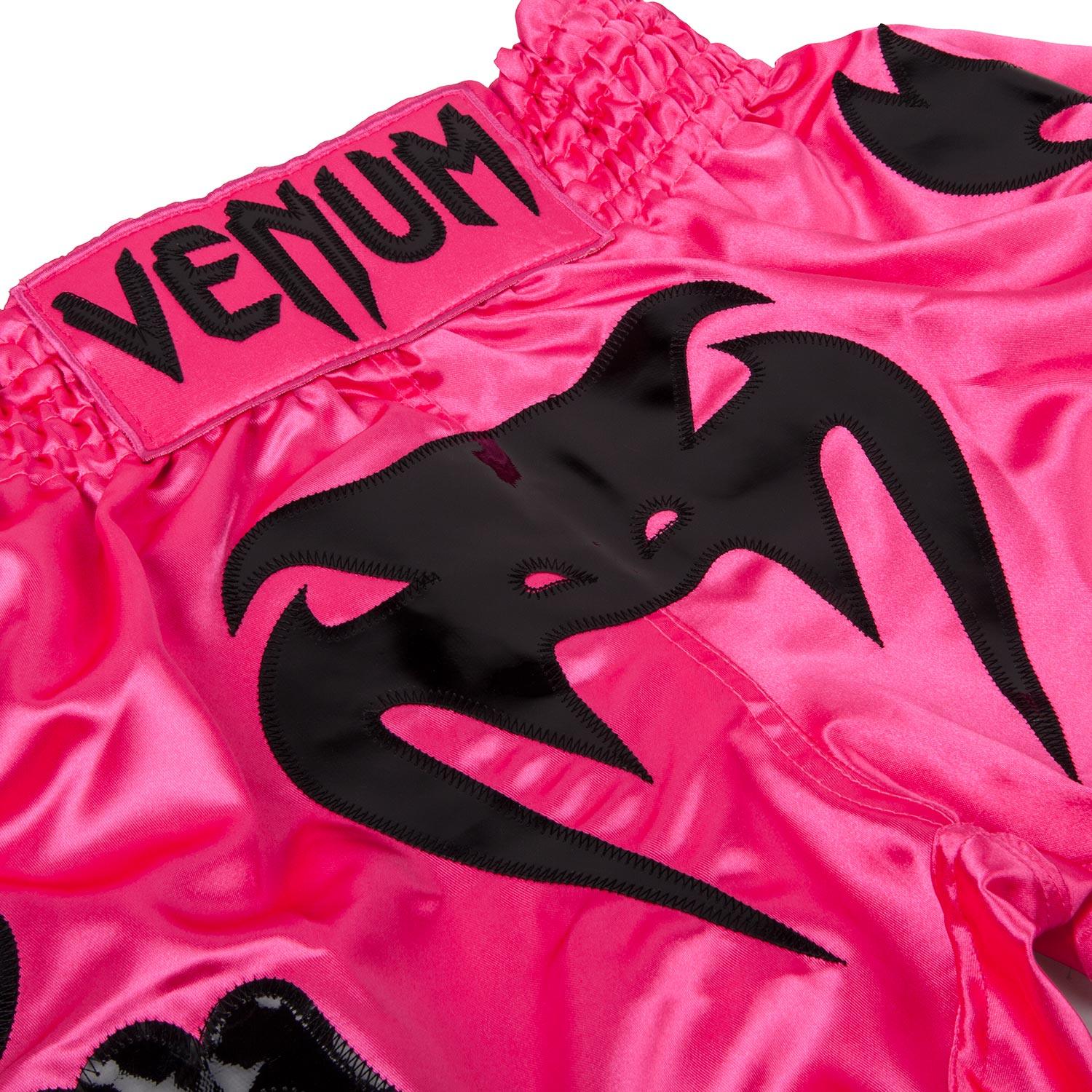 Venum Bangkok Inferno Muay Thai Shorts - Pink/Black Picture 3
