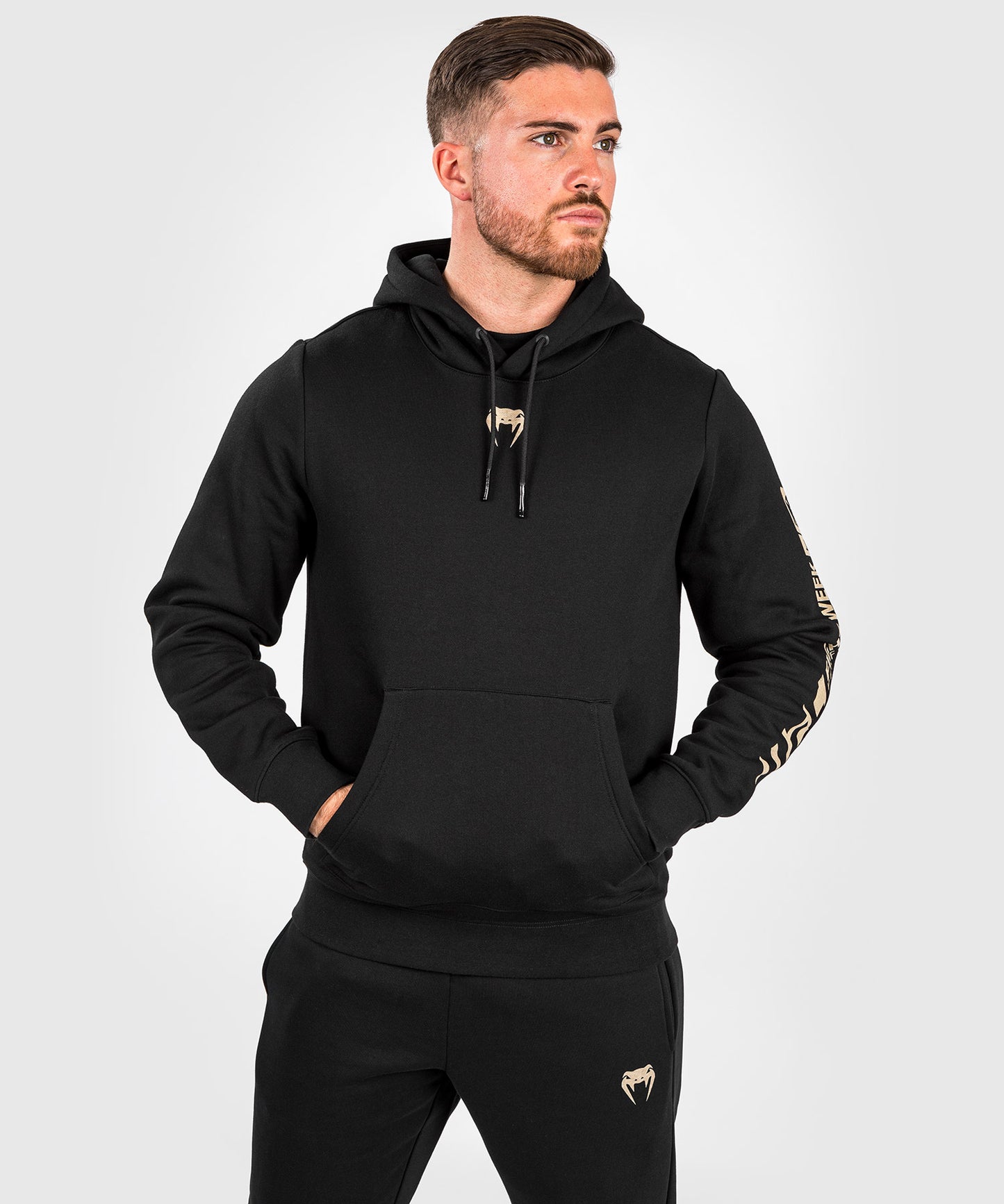 UFC Adrenaline by Venum Fight Week Men’s Pullover Hoodie - Black