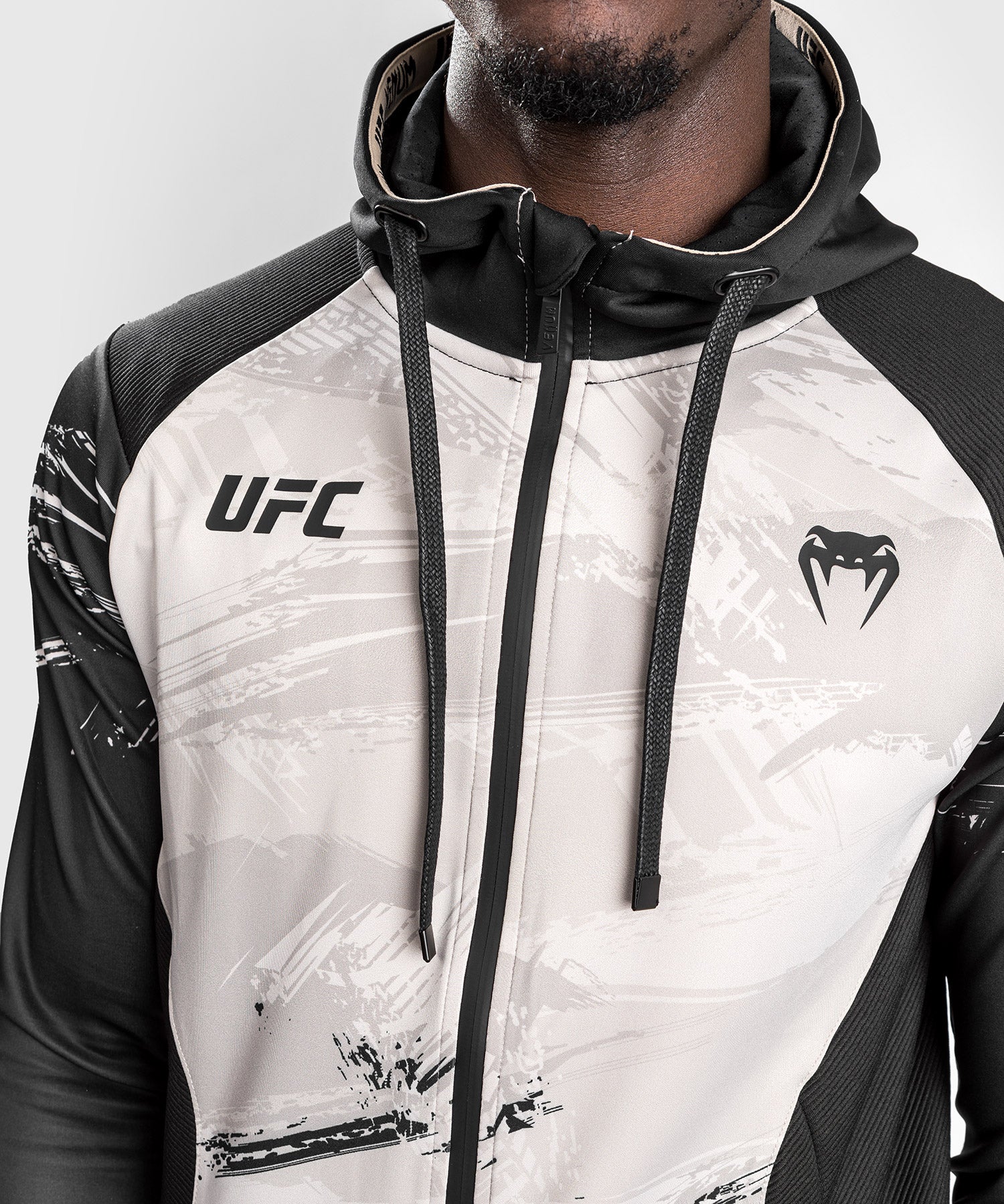 UFC Venum Authentic Fight Week 2.0 Men's Zipped Hoodie UFC Venum Authentic Fight Week 2.0 Men's Zipped Hoodie