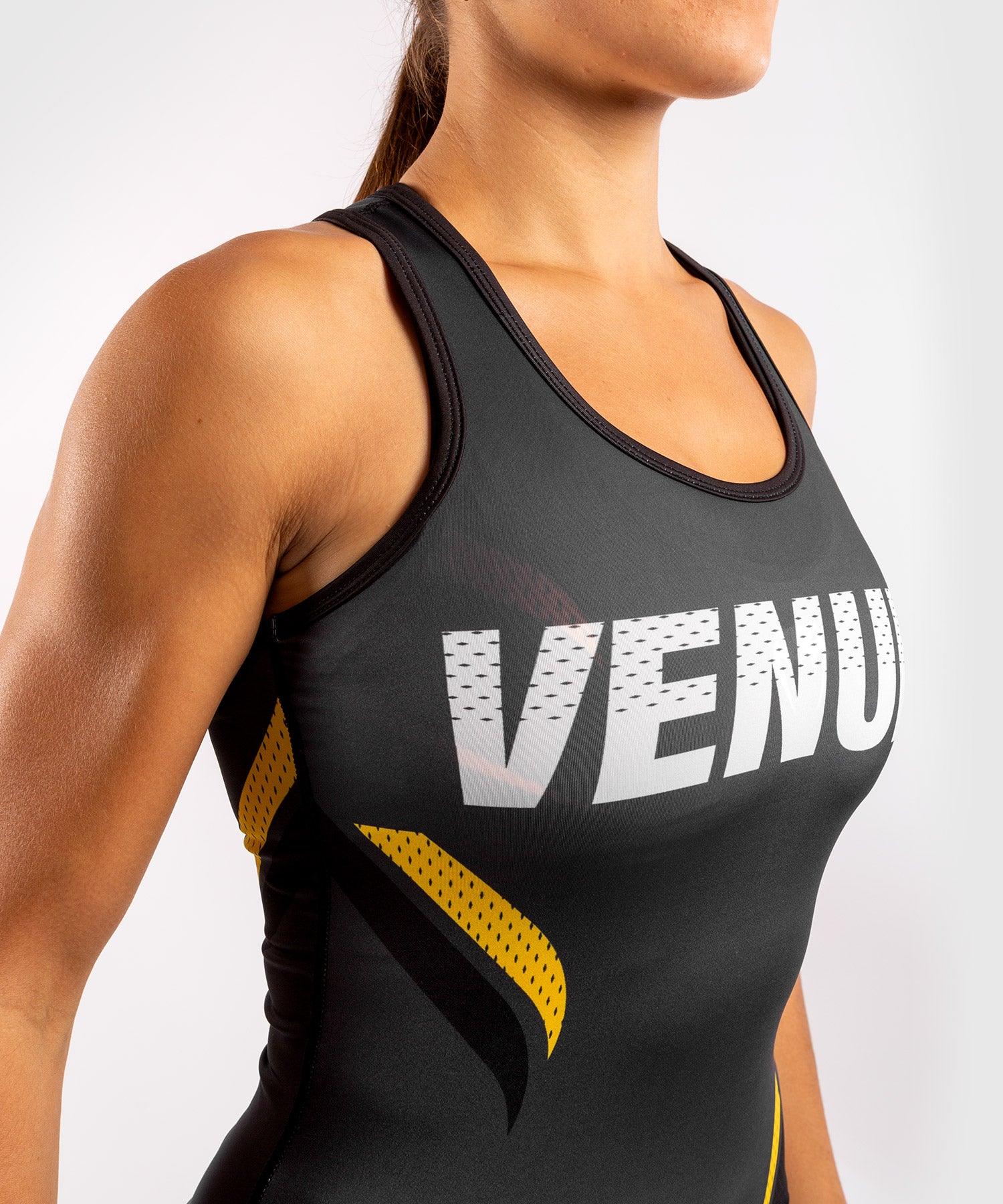 Venum ONE FC Impact Tank top - for women - Grey/Yellow Picture 5