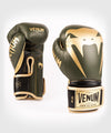 Venum Giant 2.0 Pro Boxing Gloves Velcro - Khaki/Gold Picture 2