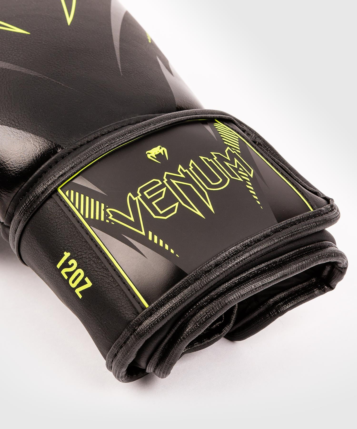 Venum Impact Boxing Gloves - Black/Neo Yellow