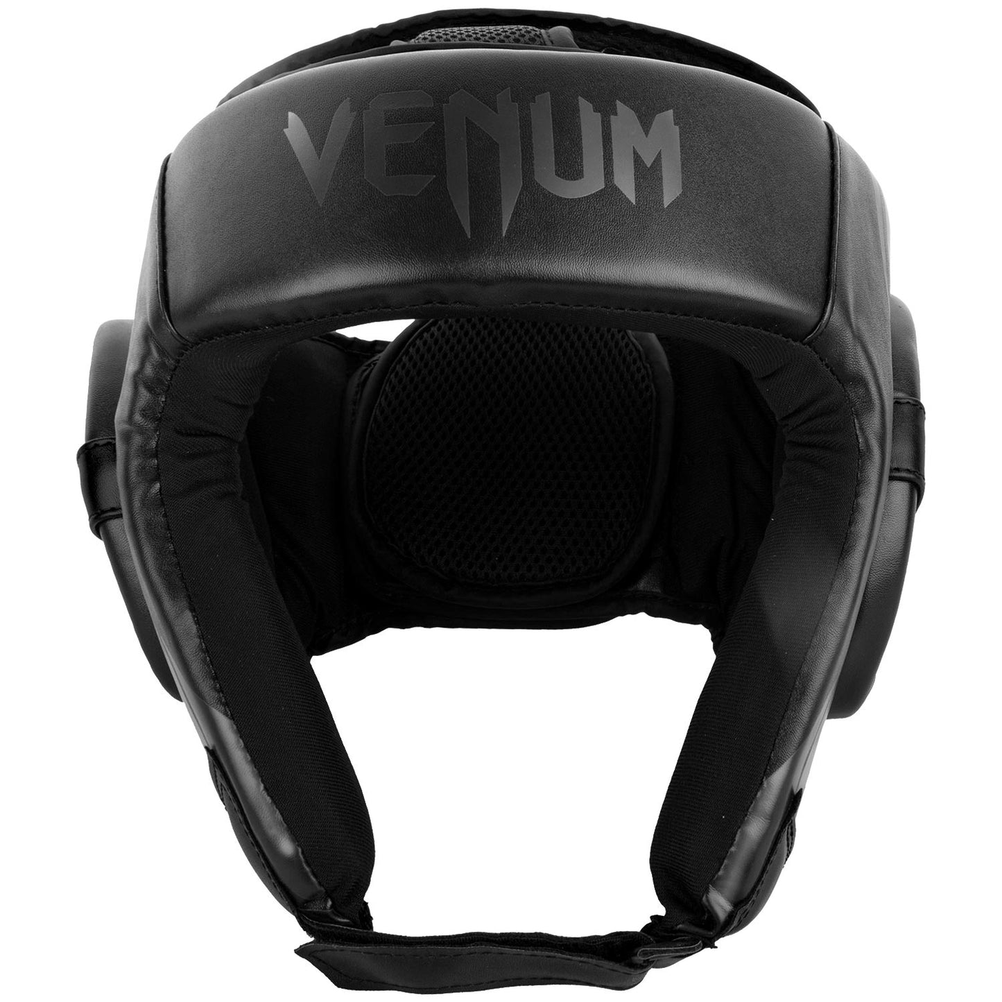 Venum Challenger Open Face Headgear - Black/Black